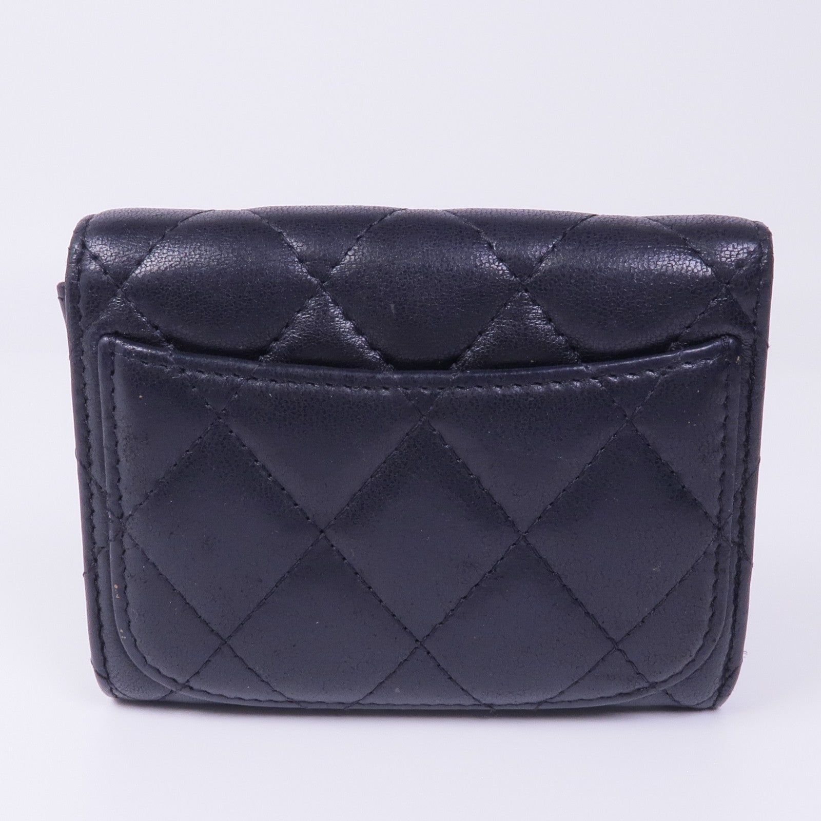 CHANEL 羊皮皮革Card Case金扣卡片套