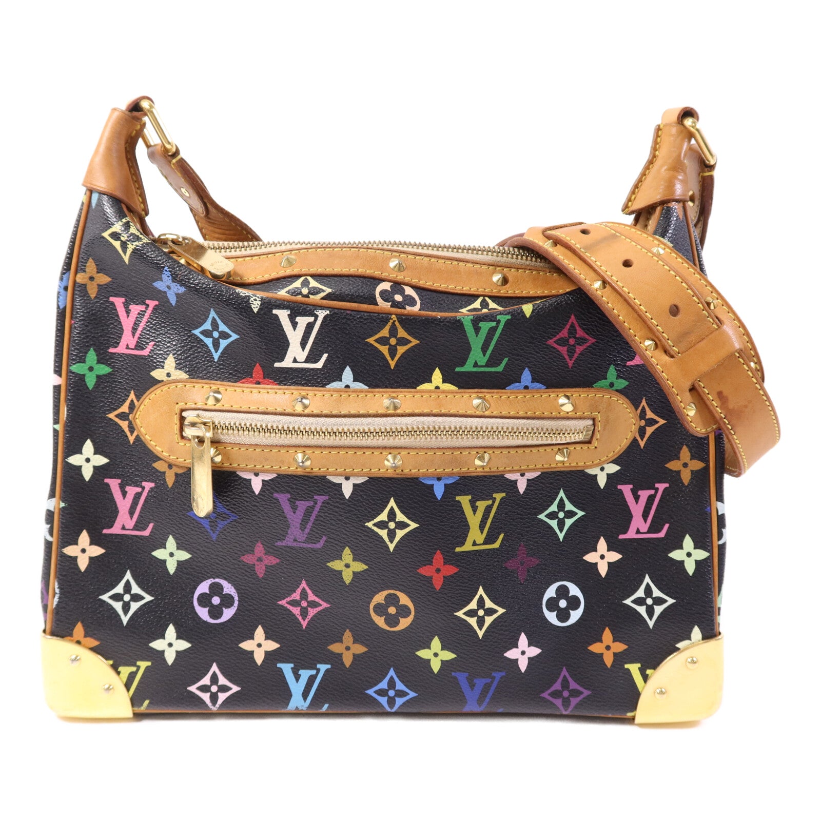 LOUIS VUITTON Monogram Boulogne金扣肩背袋