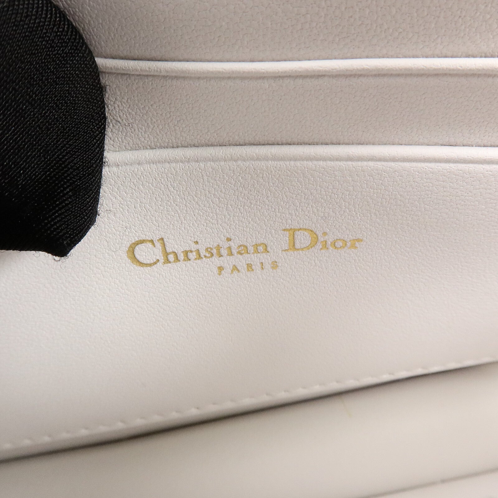 Dior 牛皮皮革Mini Miss Dior鏈帶手挽肩背兩用袋