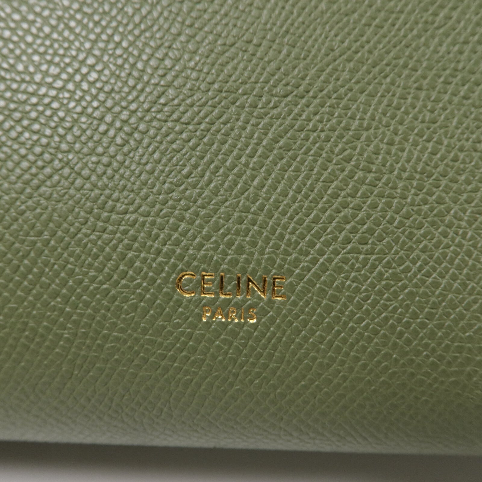 CELINE 牛皮皮革Micro Belt Bag手挽肩背兩用袋
