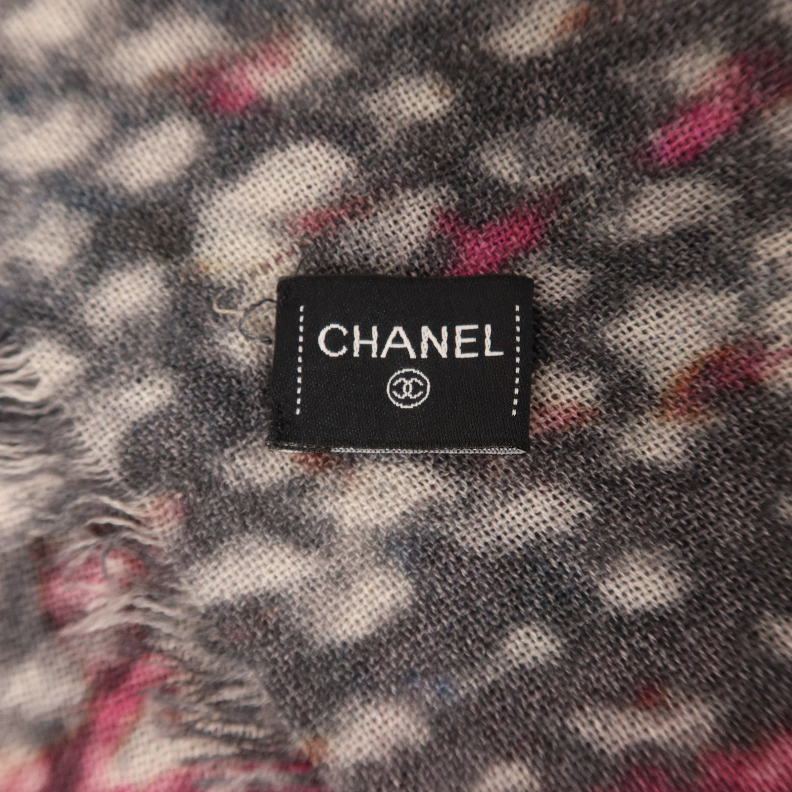 CHANEL 羊絨Scarf圍巾