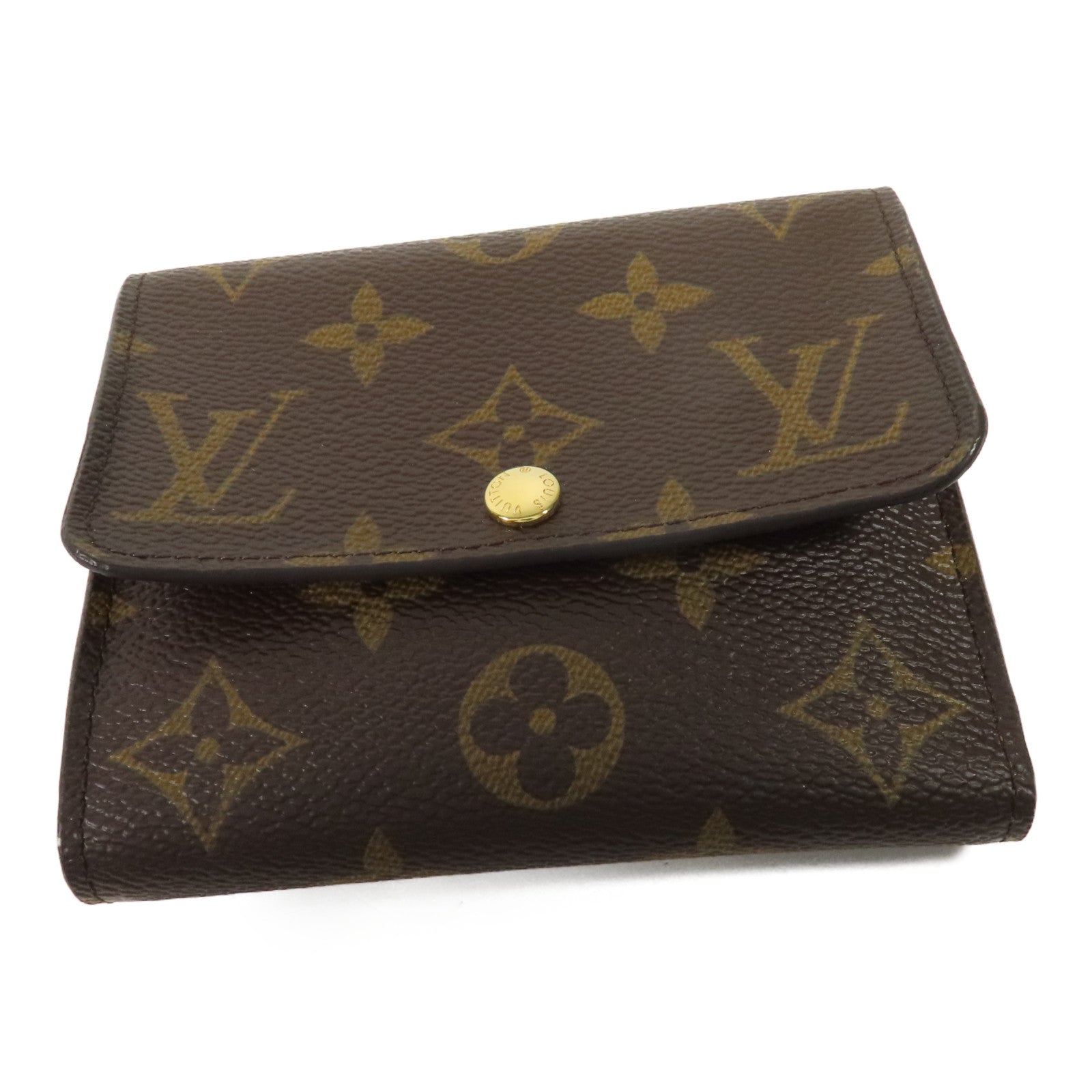 LOUIS VUITTON Monogram Wallet金扣錢包