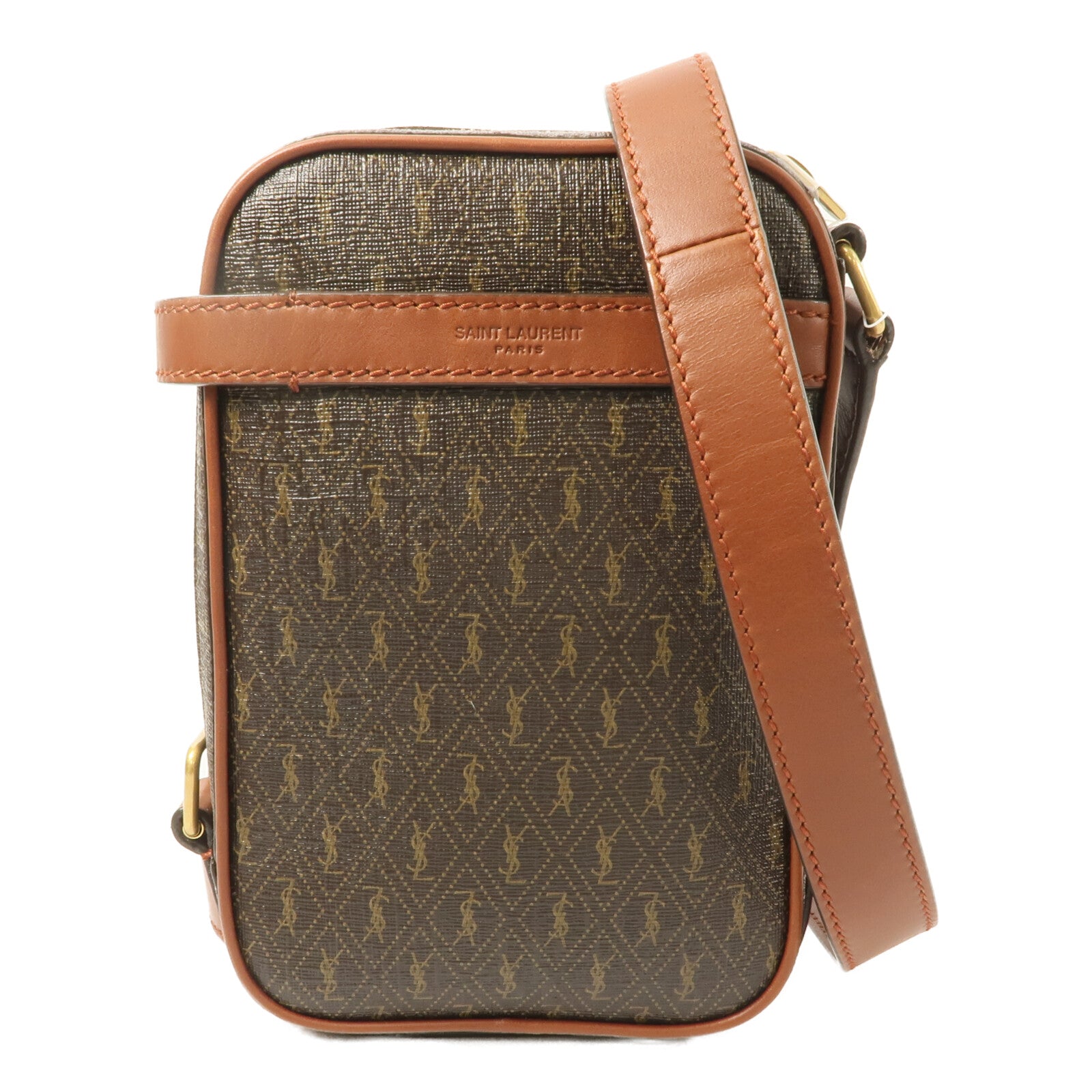 SAINT LAURENT 塗層帆布Le Monogramme CrossBody Bag肩背袋