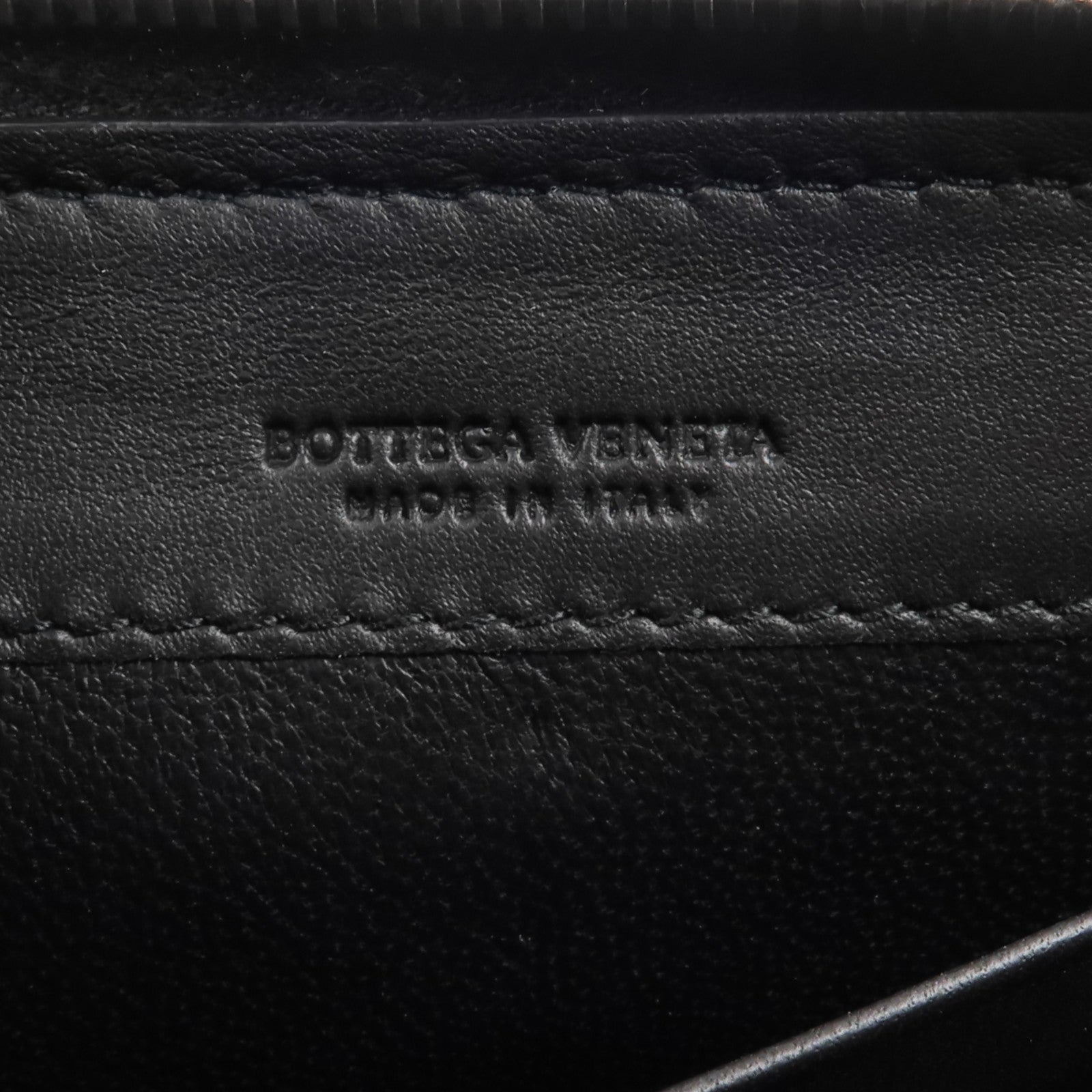 BOTTEGA VENETA 羊皮皮革Zipper Long Wallet長錢包