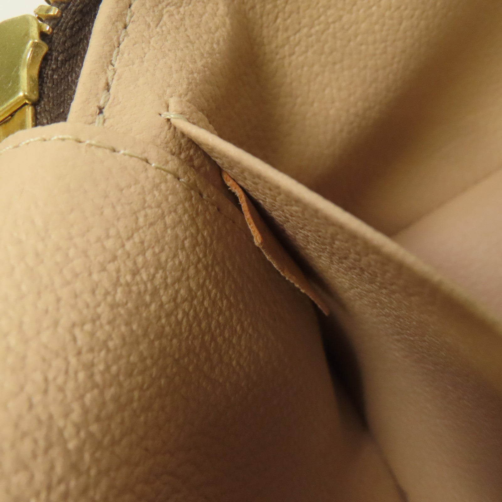 LOUIS VUITTON【激減優惠】 Monogram Nice Mini金扣手挽袋啡色