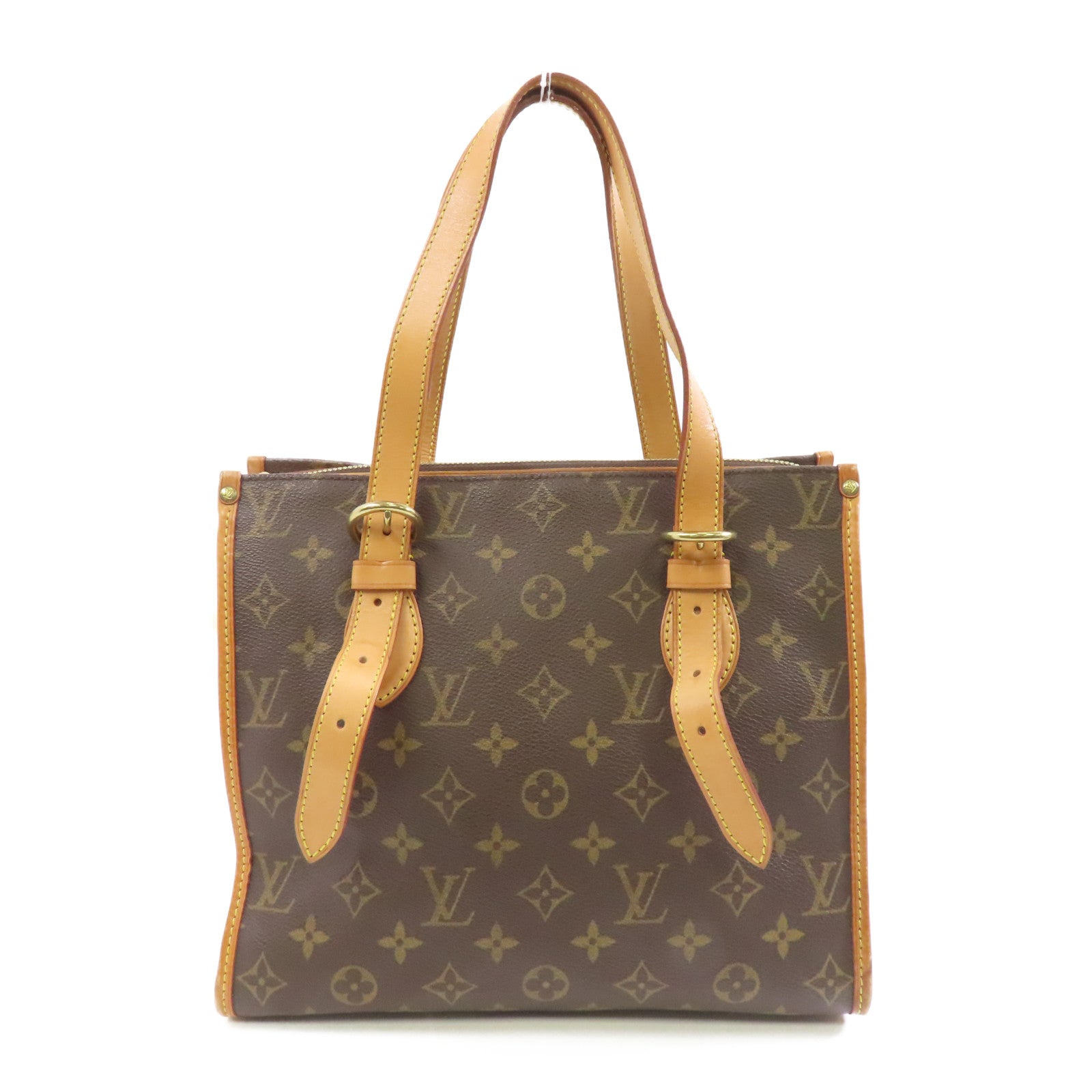 LOUIS VUITTON Monogram Popincourt Haut金扣肩背袋啡色