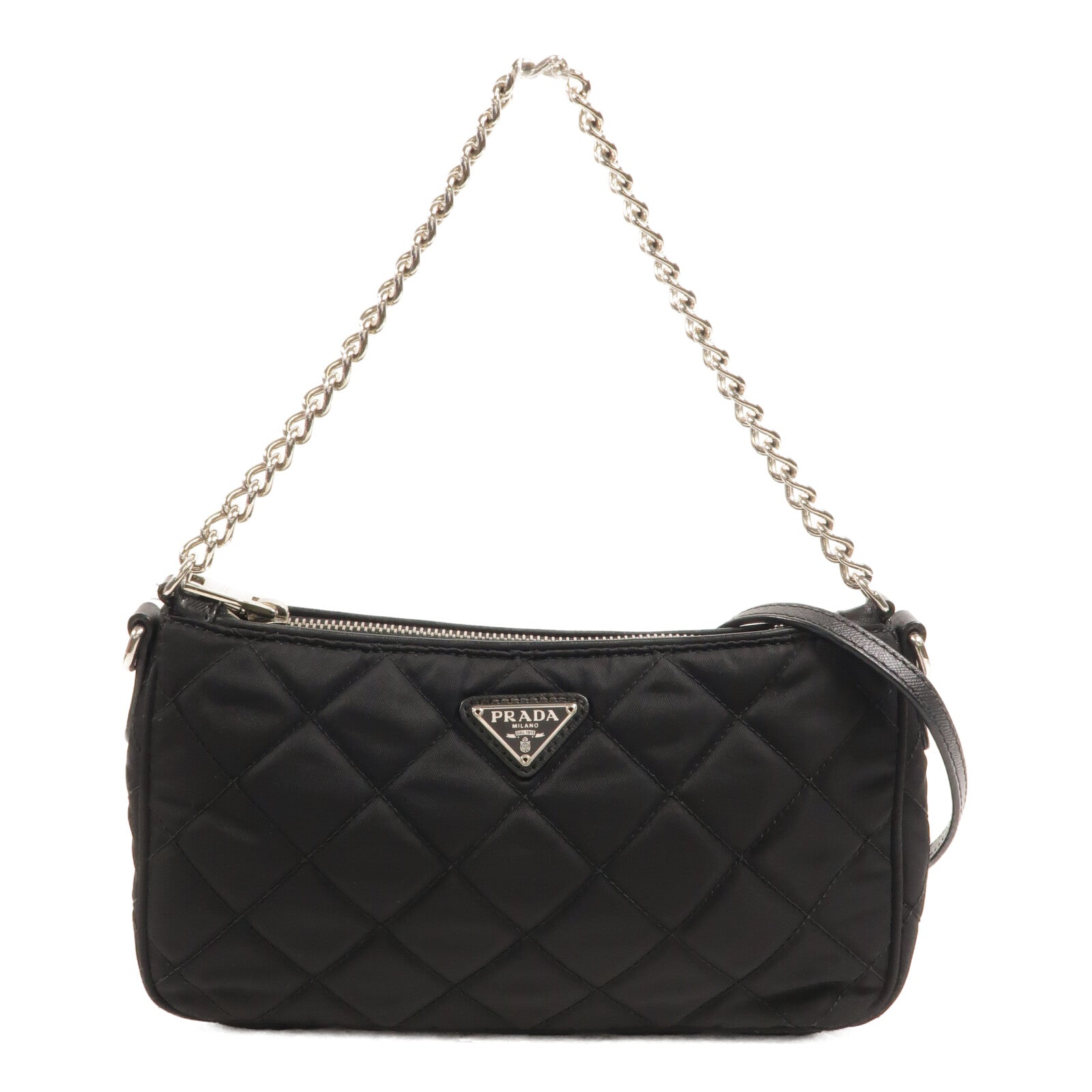 PRADA 尼龍Tessuto Impuntu手挽肩背兩用袋