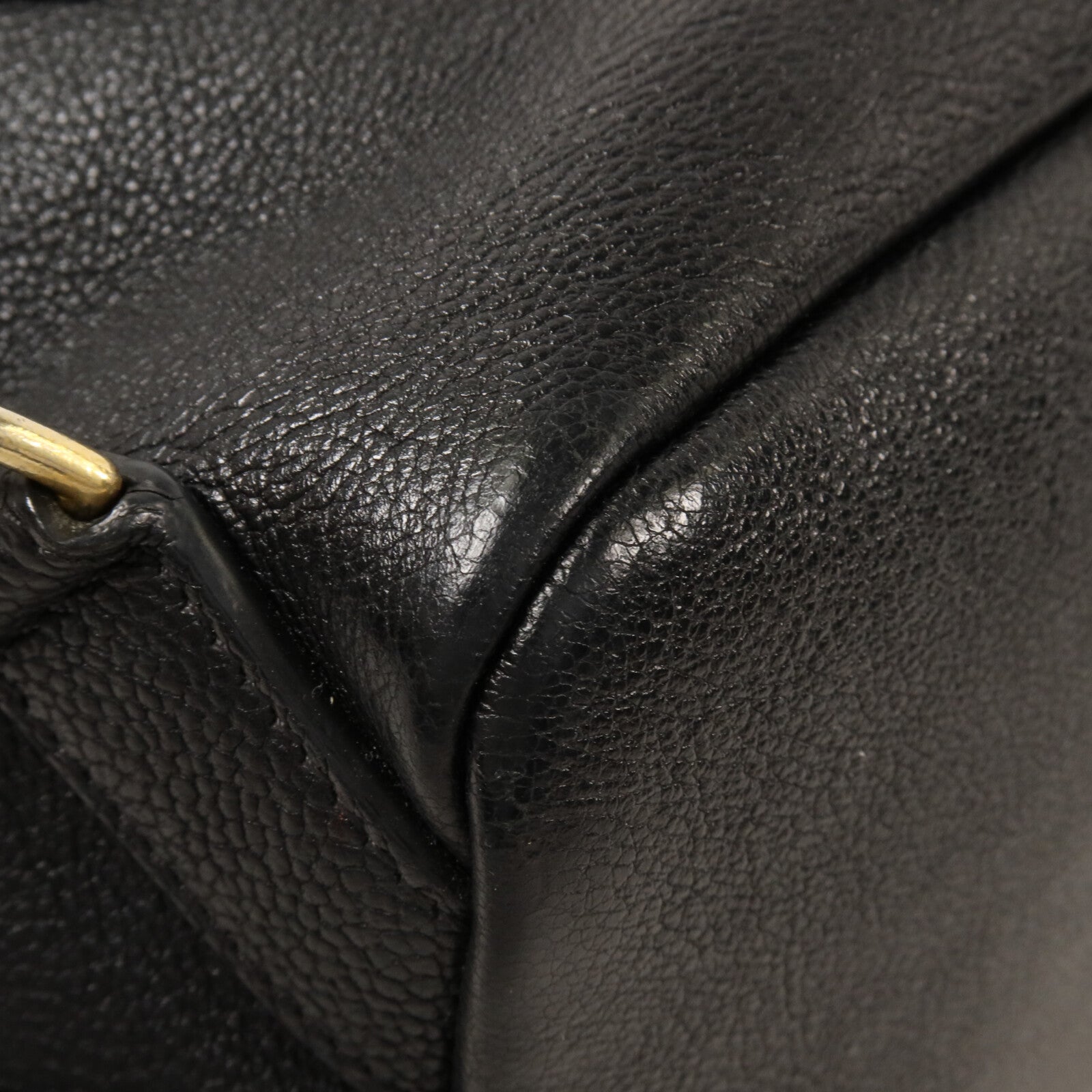 CHANEL 牛皮皮革Backpack鏈帶背包