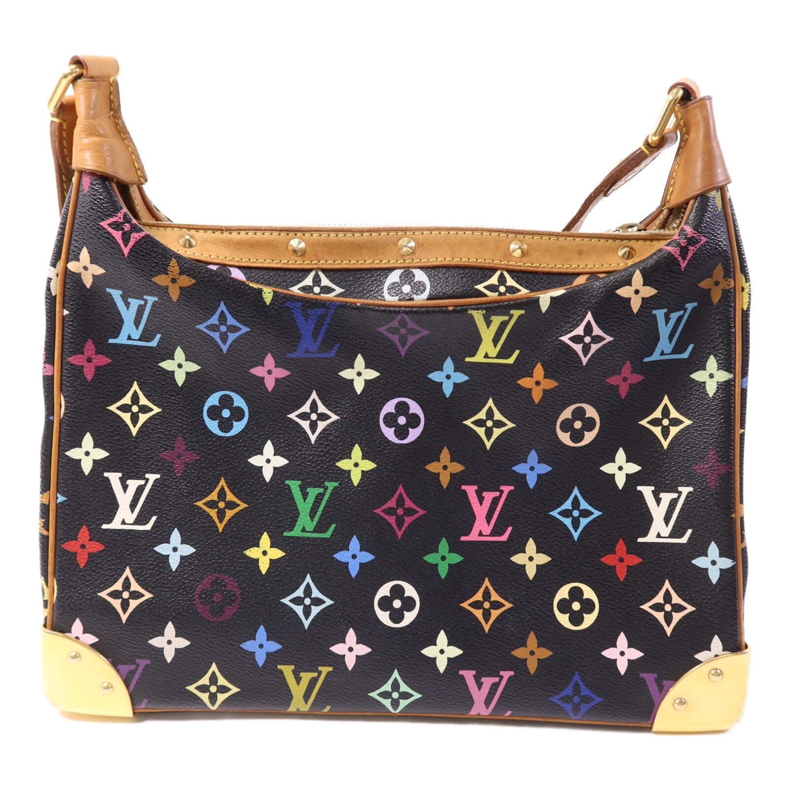LOUIS VUITTON Monogram Boulogne金扣肩背袋