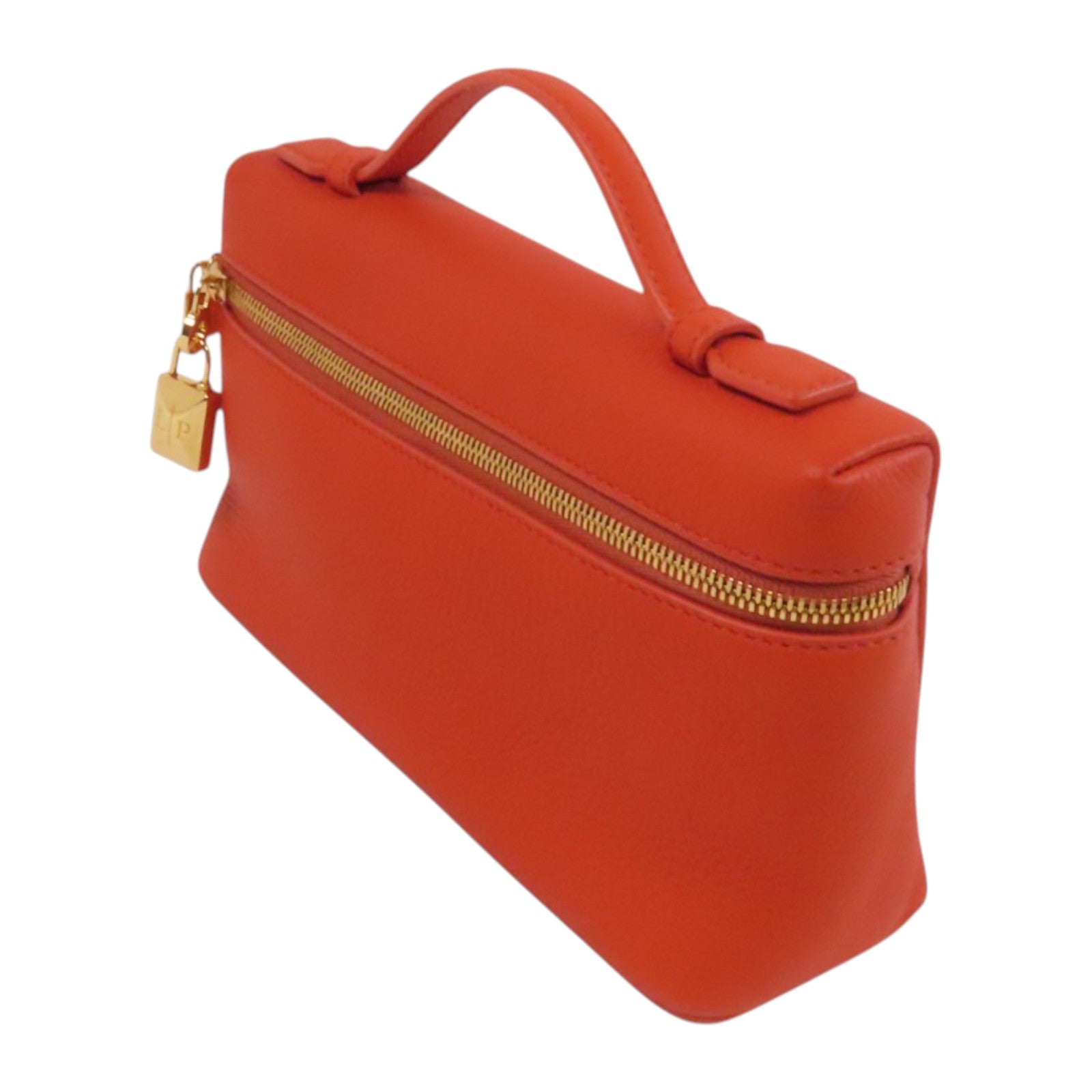 Loro Piana 牛皮皮革Extra Clutch L19金扣手挽袋