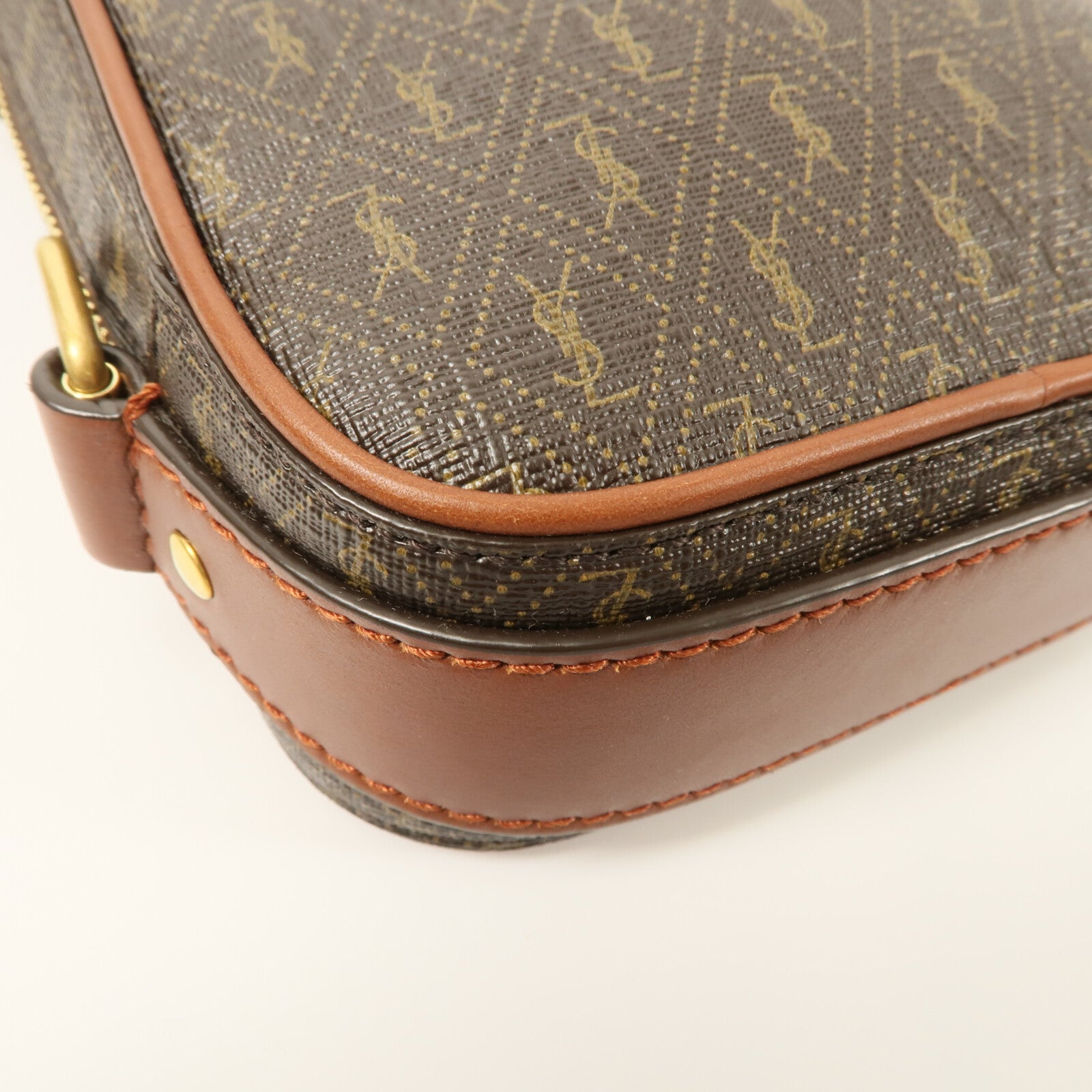 SAINT LAURENT 塗層帆布Le Monogramme CrossBody Bag肩背袋