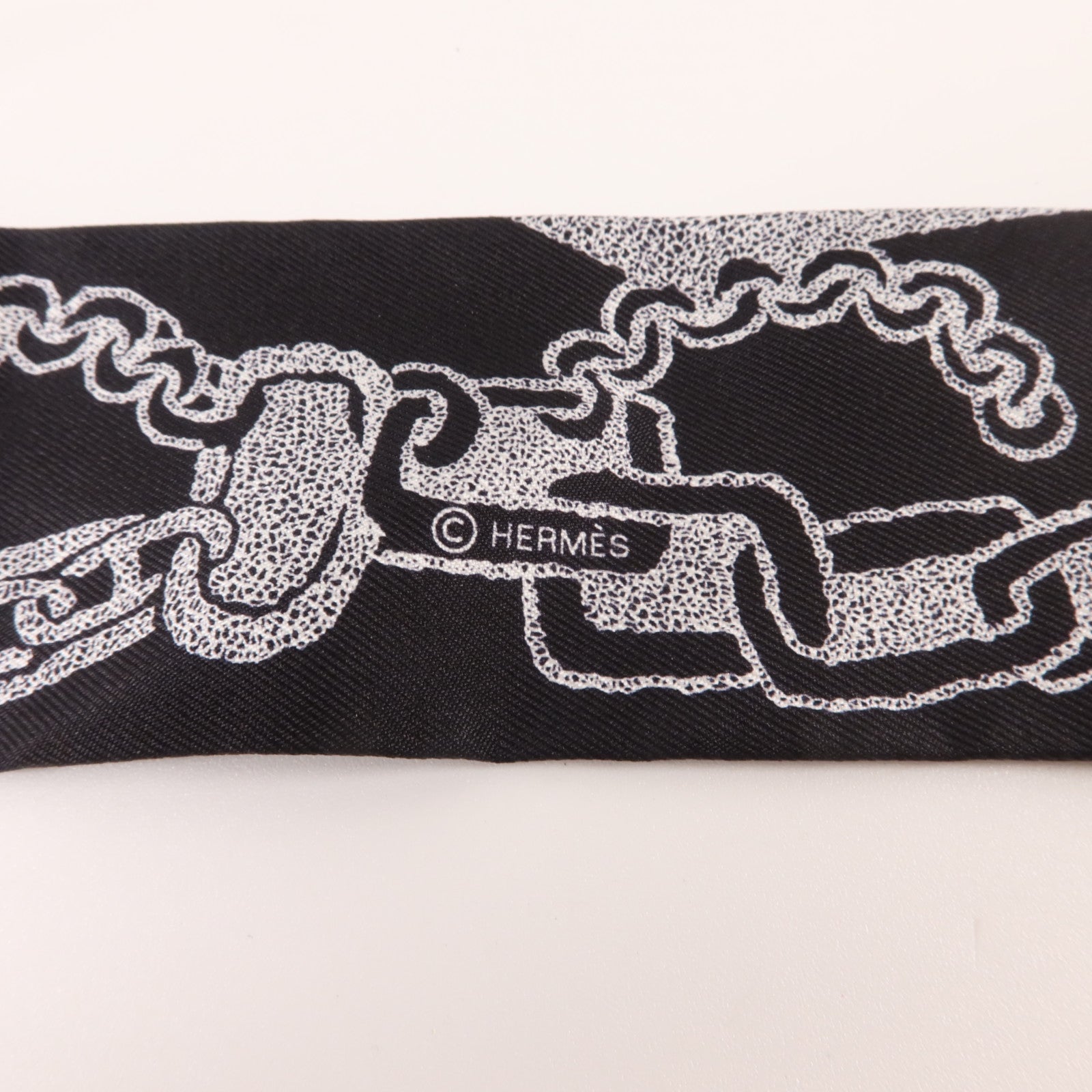 HERMES 絲質Twilly絲巾