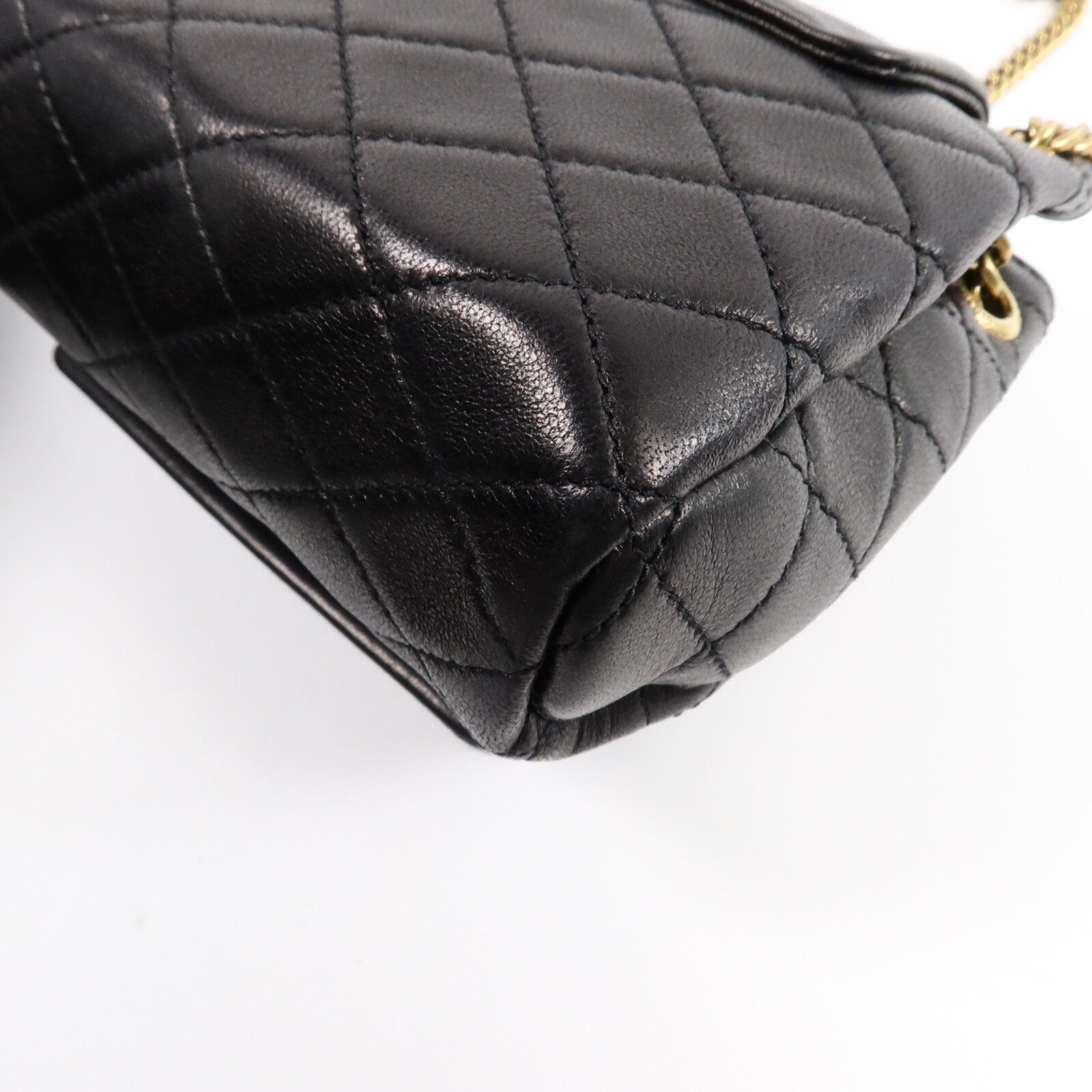 YVES SAINT LAURENT 羊皮皮革Nolita Mini鏈帶肩背袋