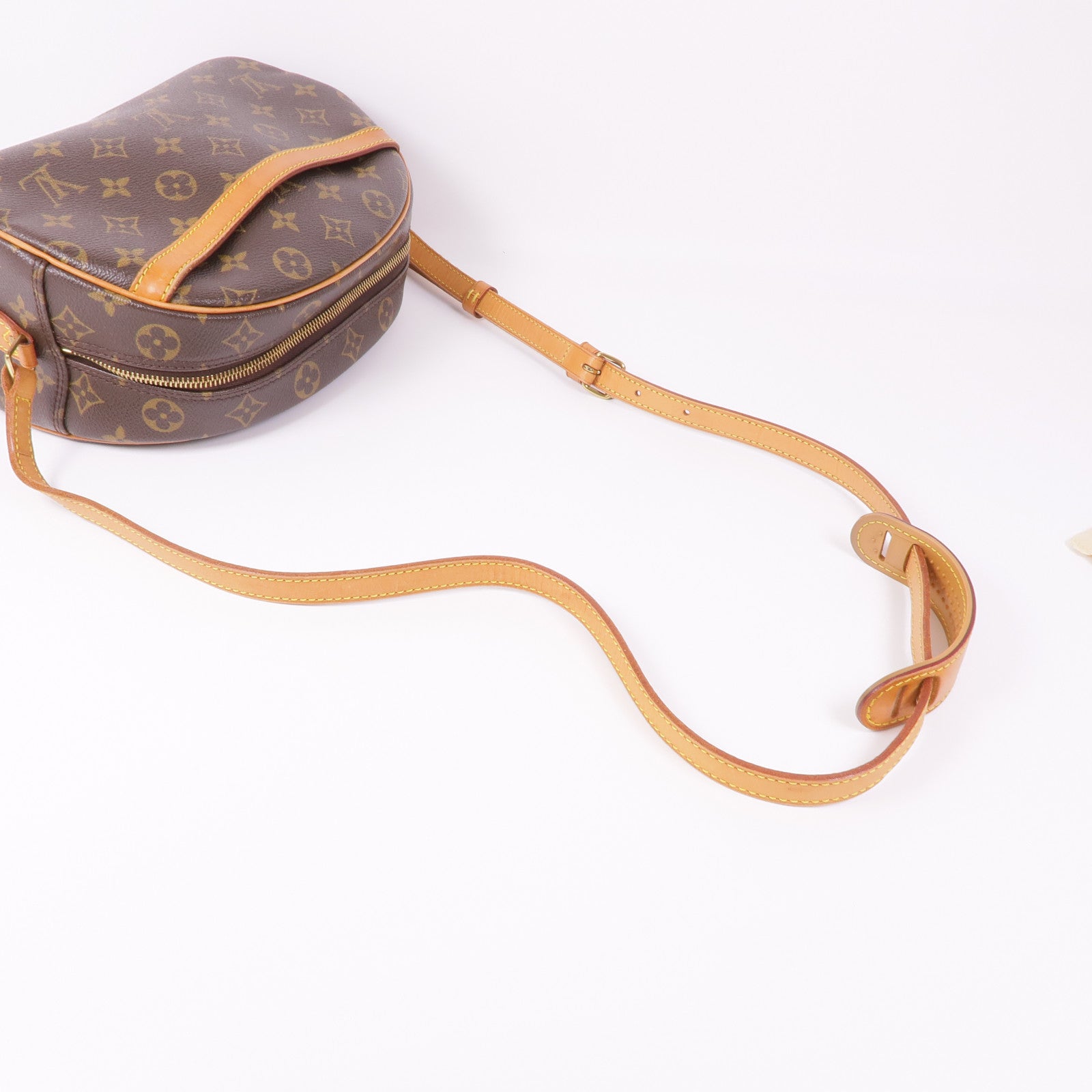 LOUIS VUITTON Monogram Blois金扣肩背袋棕色