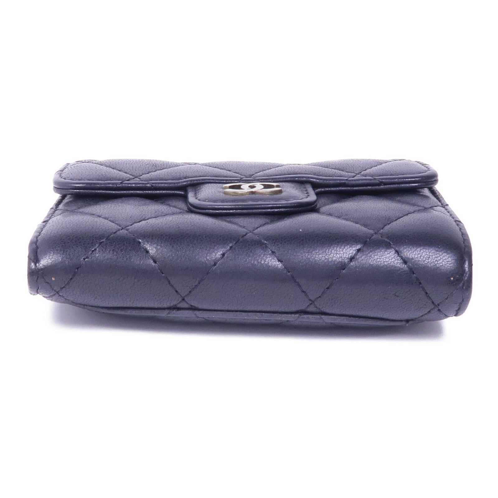 CHANEL 羊皮皮革Card Case金扣卡片套