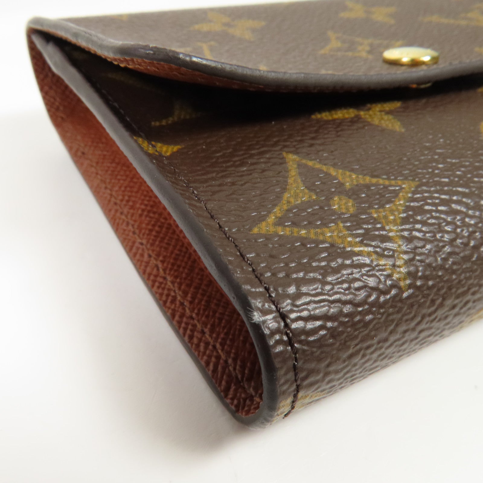 LOUIS VUITTON Monogram Wallet金扣錢包