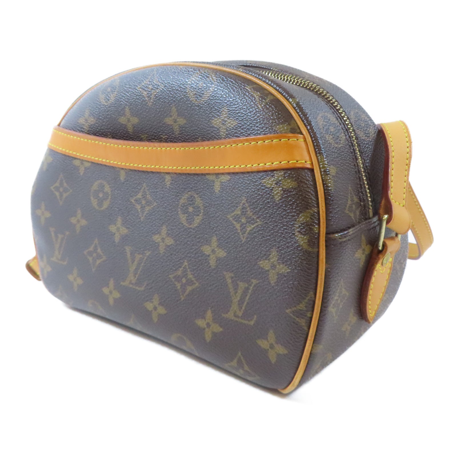LOUIS VUITTON Monogram Blois金扣肩背袋啡色