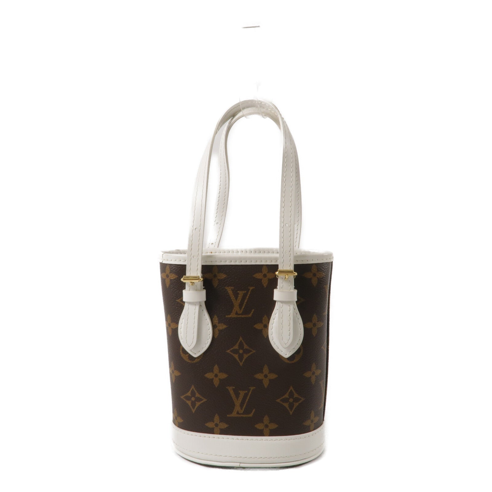 LOUIS VUITTON Monogram Nano Bucket手挽肩背兩用袋