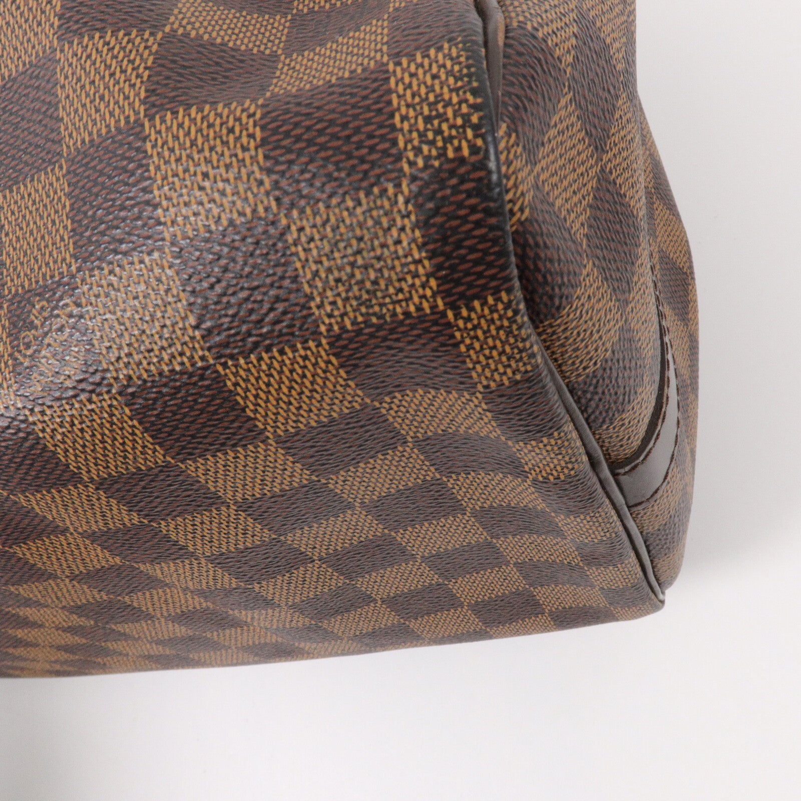 LOUIS VUITTON Damier Speedy Bandouliere 30手挽肩背兩用袋