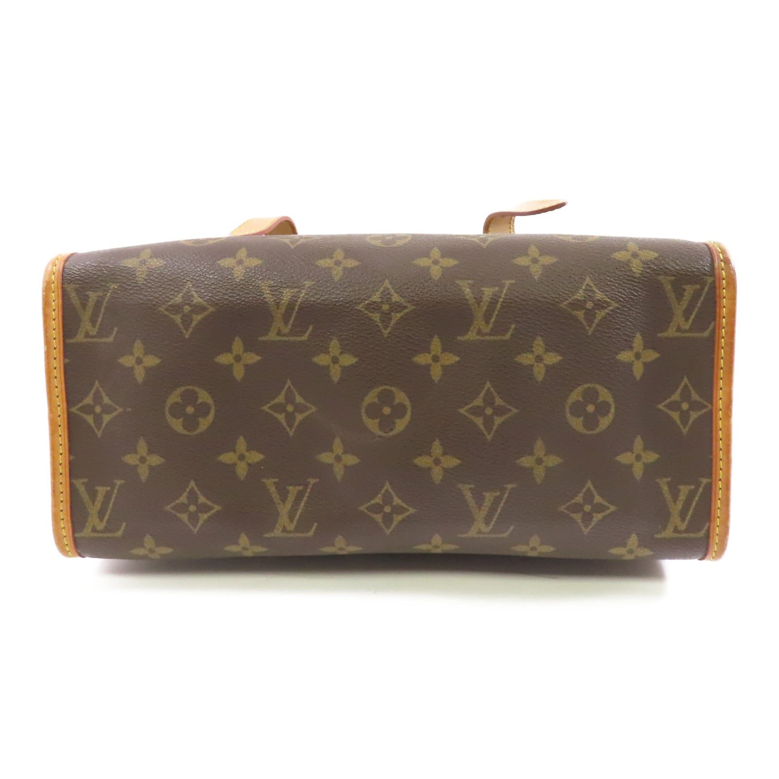 LOUIS VUITTON Monogram Popincourt Haut金扣肩背袋啡色