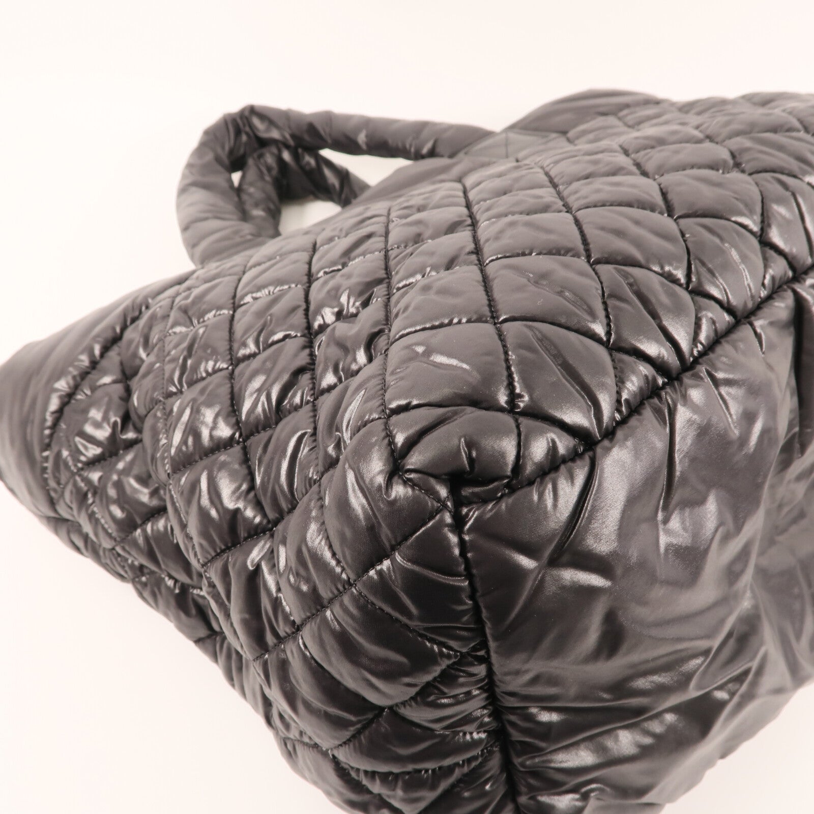 CHANEL 【激減優惠】尼龍Coco Cocoon Tote Bag銀扣手挽袋