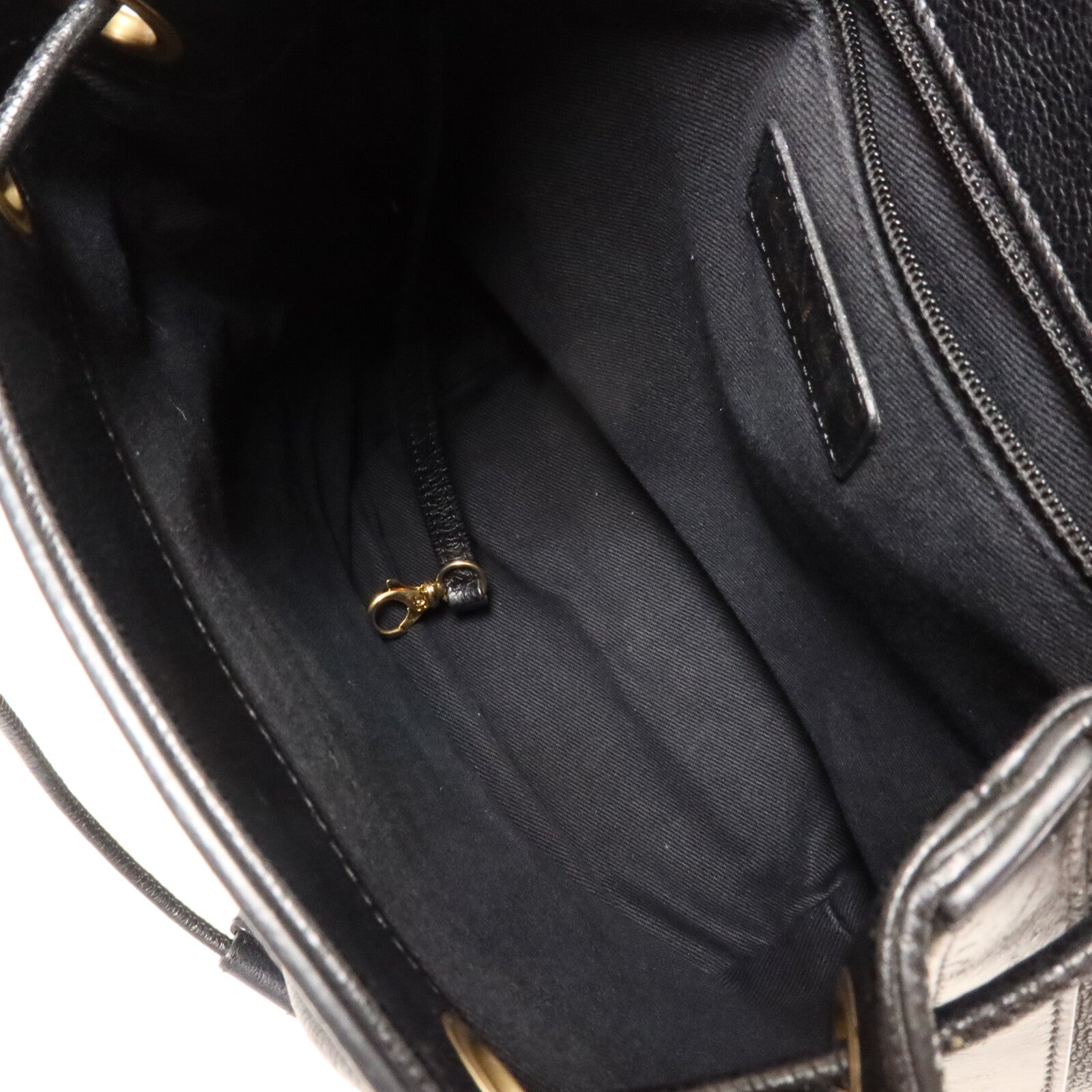 CHANEL 牛皮皮革Backpack鏈帶背包