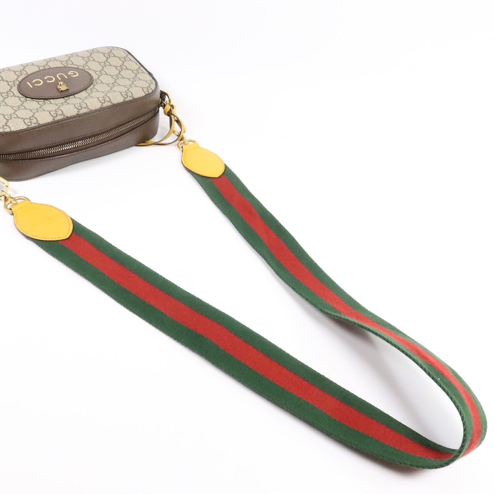 GUCCI 塗層帆布Neo Vintage肩背袋