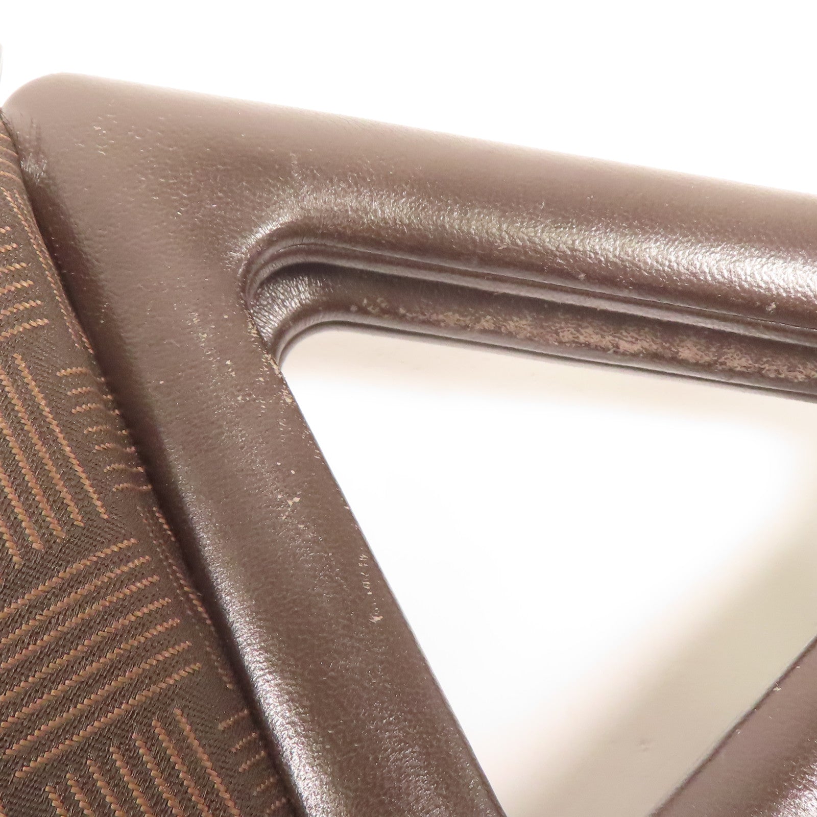 BOTTEGA VENETA 【激減優惠】尼龍/皮革Point Triangle Shoulder Bag手挽肩背兩用袋