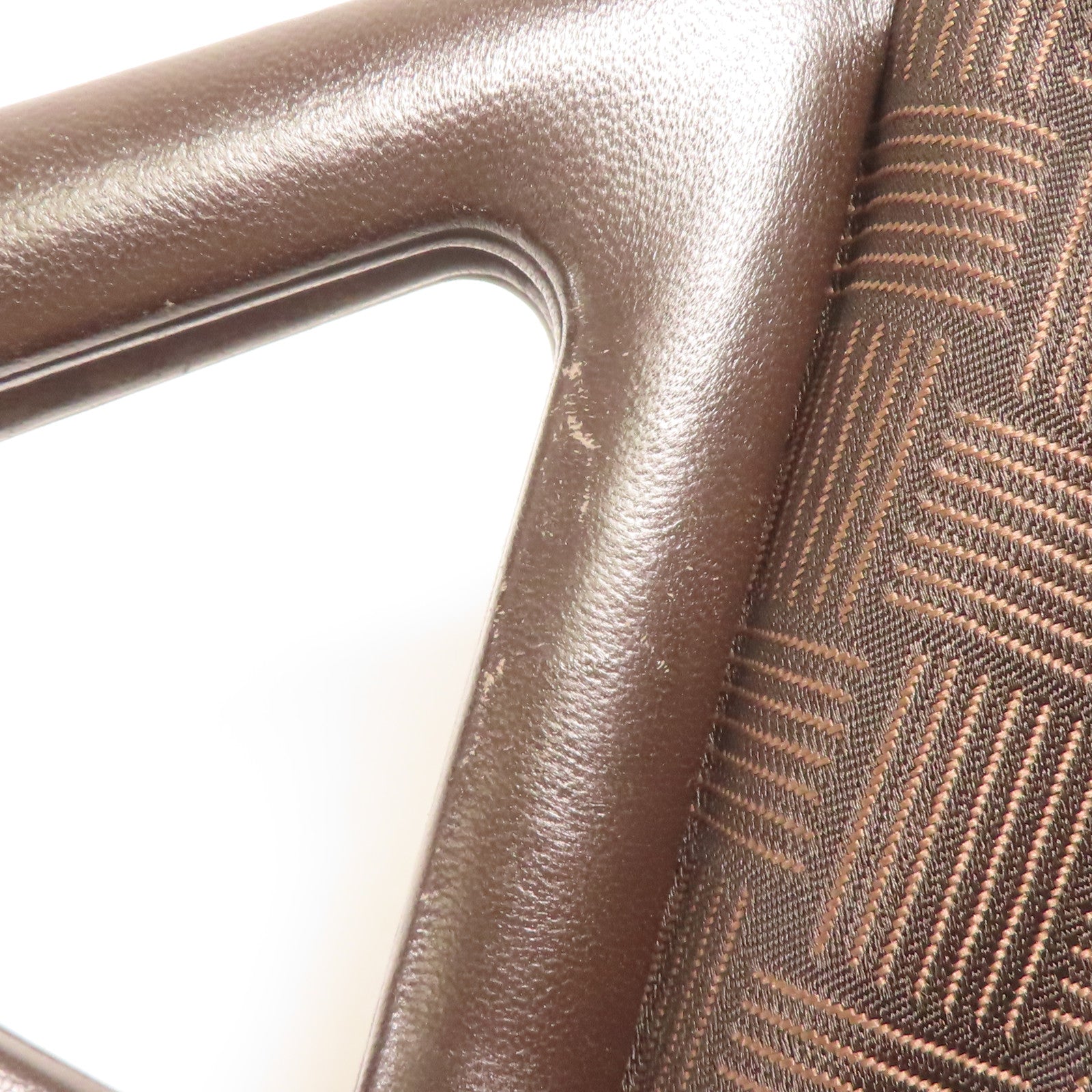 BOTTEGA VENETA 尼龍/皮革Point Triangle Shoulder Bag手挽肩背兩用袋