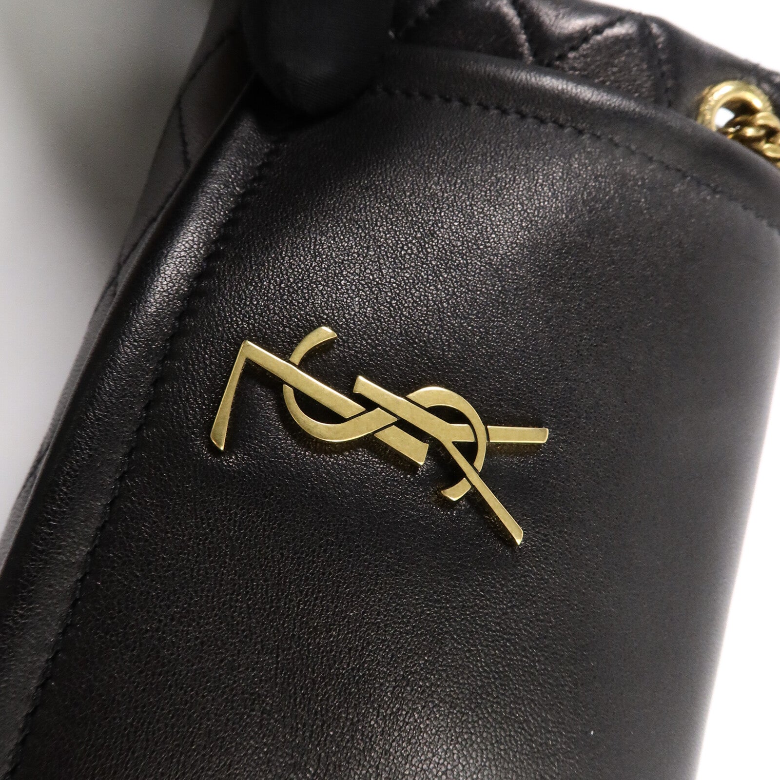 YVES SAINT LAURENT 羊皮皮革Nolita Mini鏈帶肩背袋