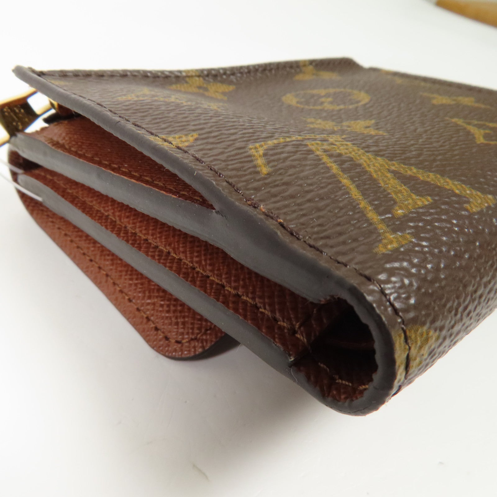 LOUIS VUITTON Monogram Wallet金扣錢包