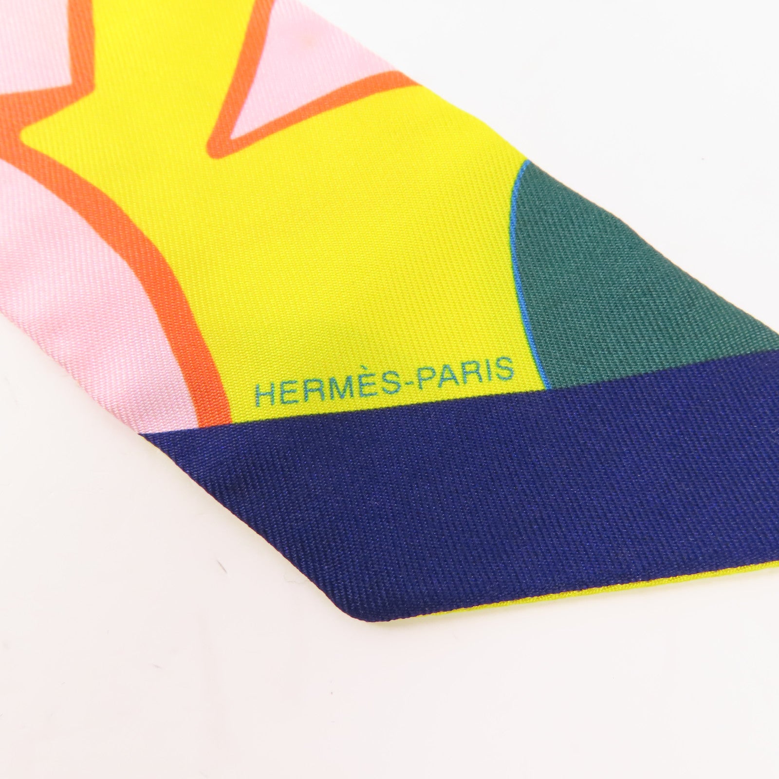 HERMES 絲質Twilly絲巾