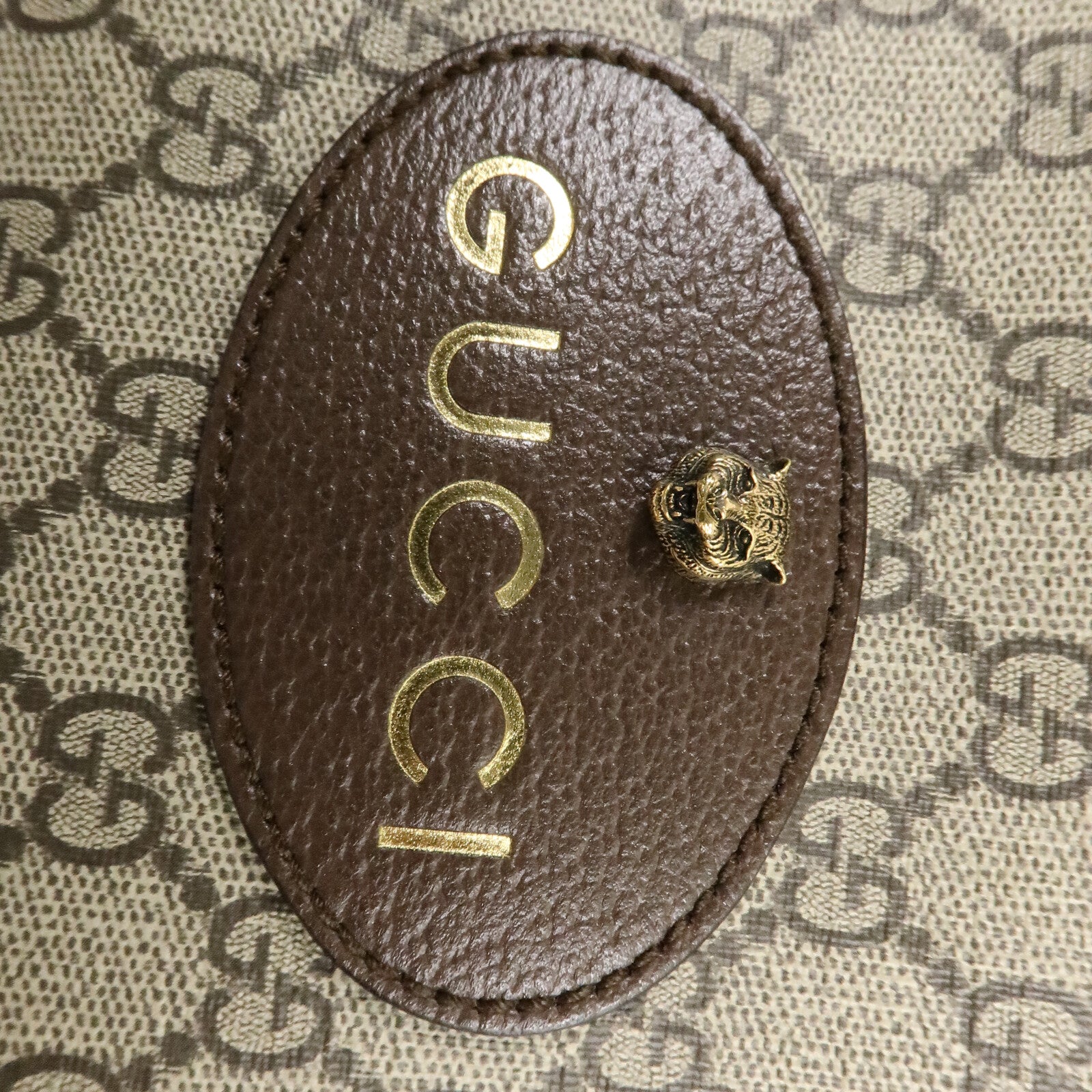 GUCCI 塗層帆布Neo Vintage肩背袋