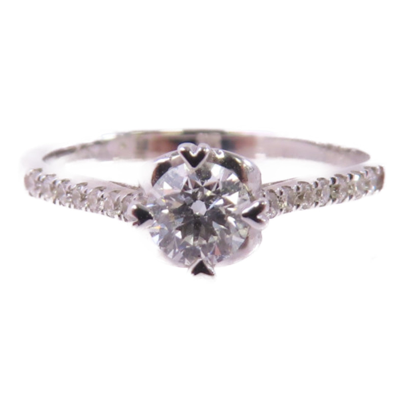 JEWELRY 18K白金/0.30ct鑽石Diamond Ring戒指US#6.5