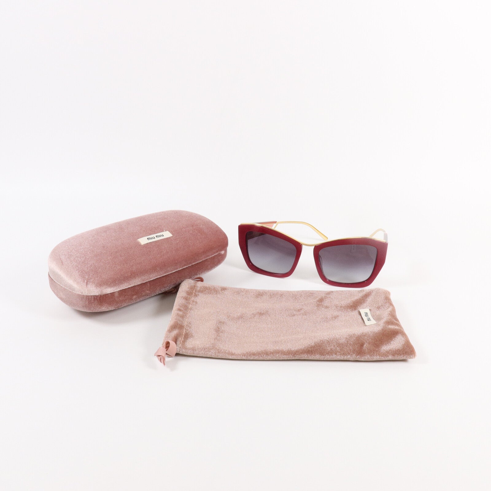 Miu Miu PVC/金屬Sunglasses太陽眼鏡