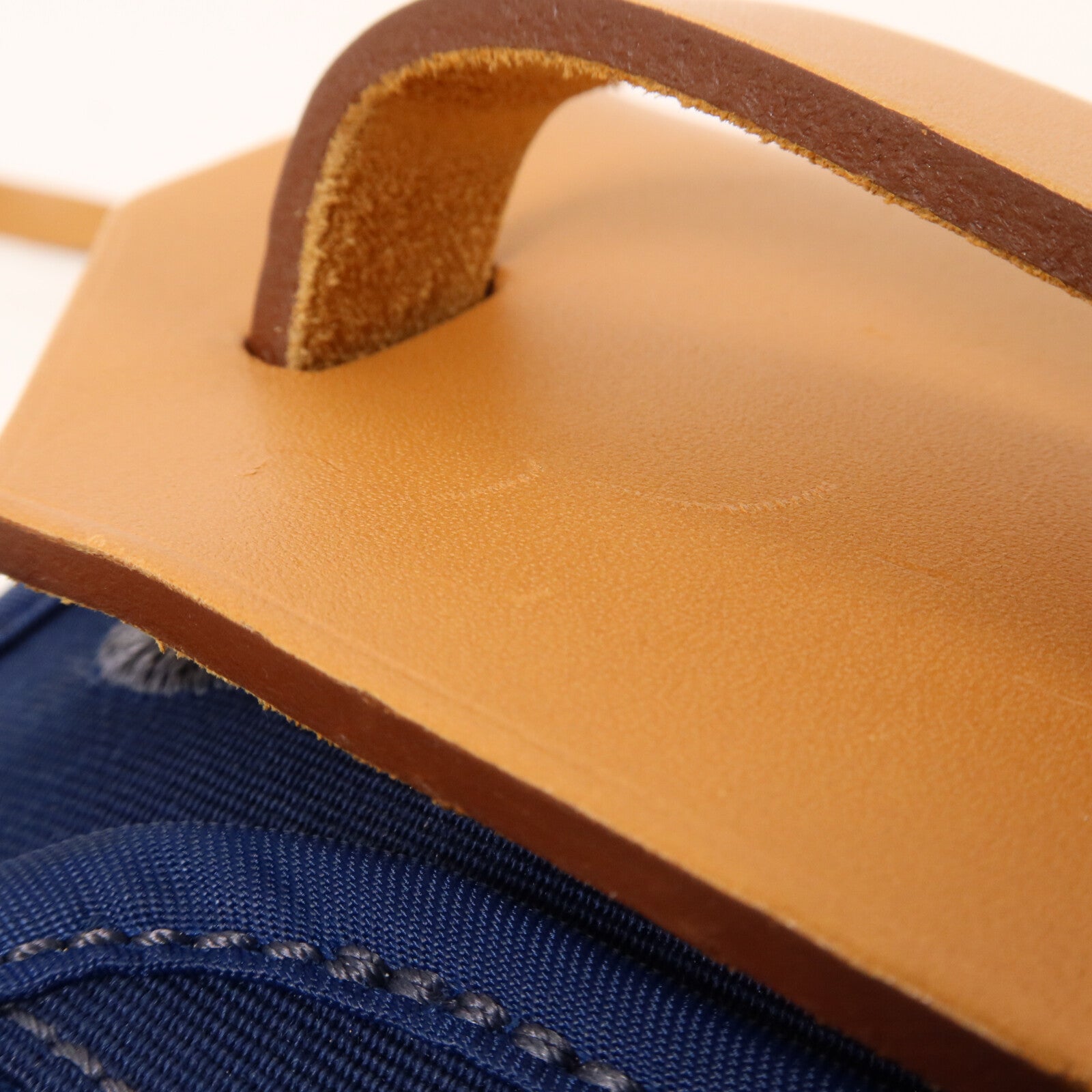 HERMES 帆布Herbag PM手挽肩背兩用袋Bleu Saphir
