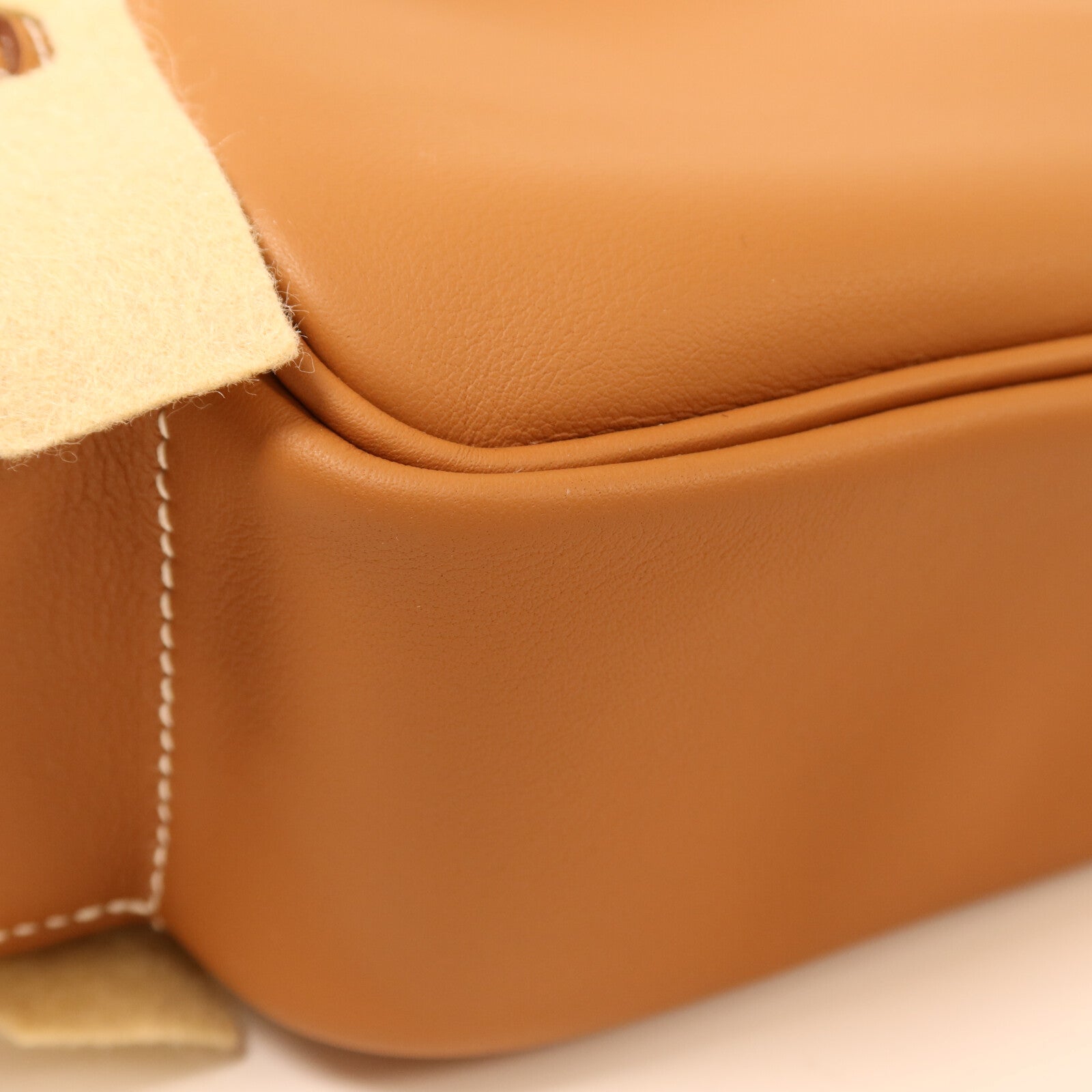 HERMES 【激減優惠】Swift皮革Kelly Jump金扣背包Gold