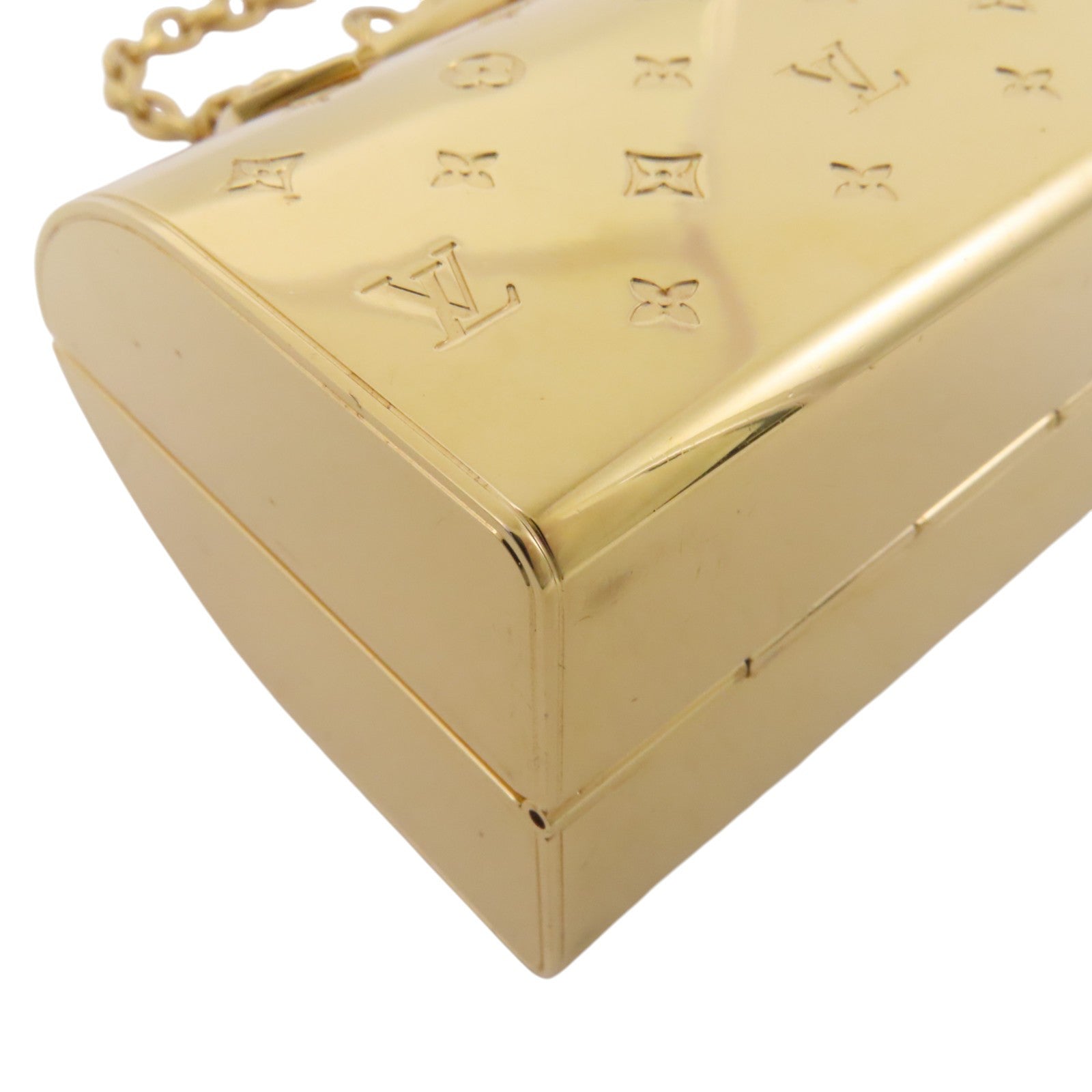 LOUIS VUITTON 金屬Speedy Charm Bag金扣鏈帶掛飾