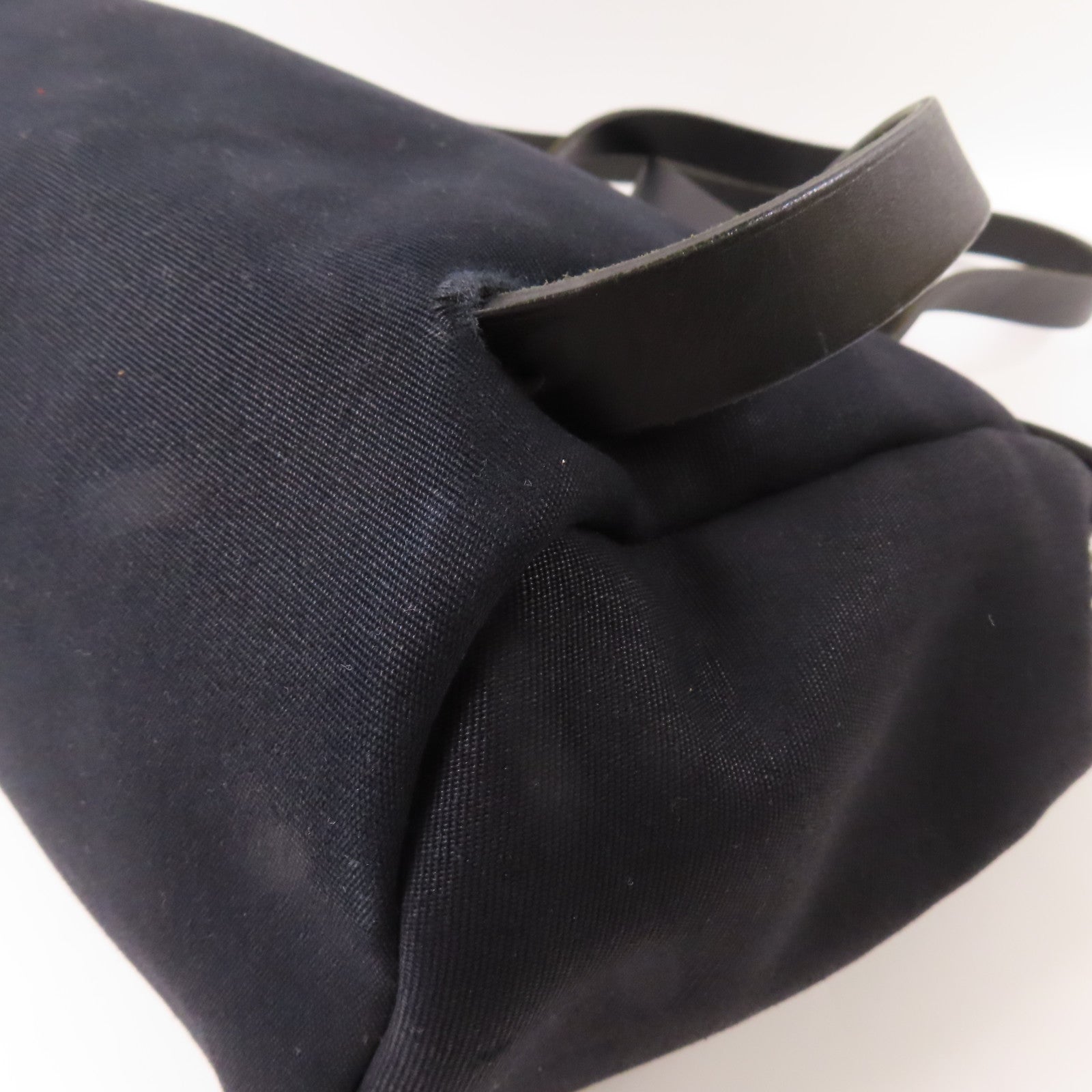 HERMES 帆布Herbag Backpack銀扣背包/手挽袋