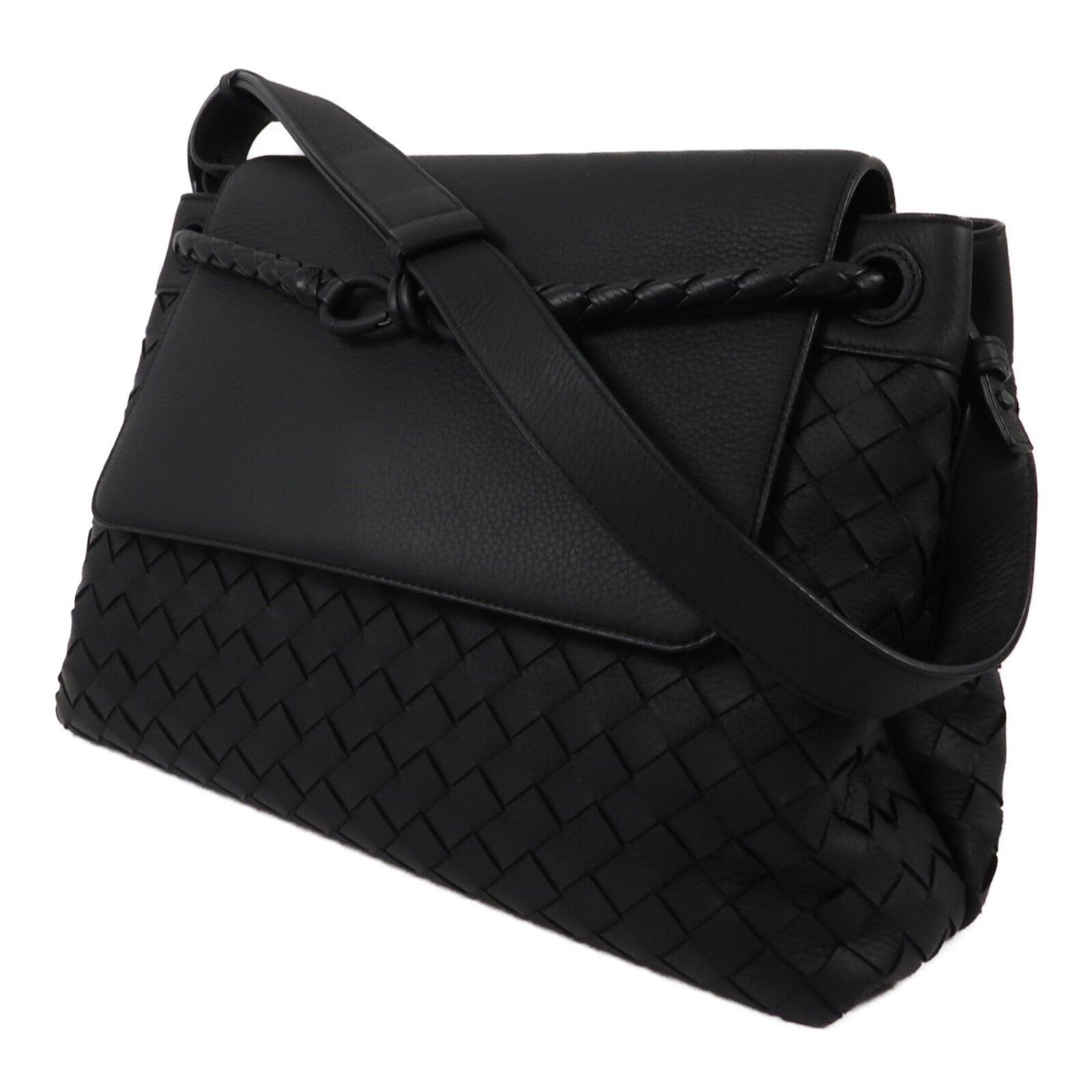 BOTTEGA VENETA 鹿皮皮革Andiamo Message肩背袋