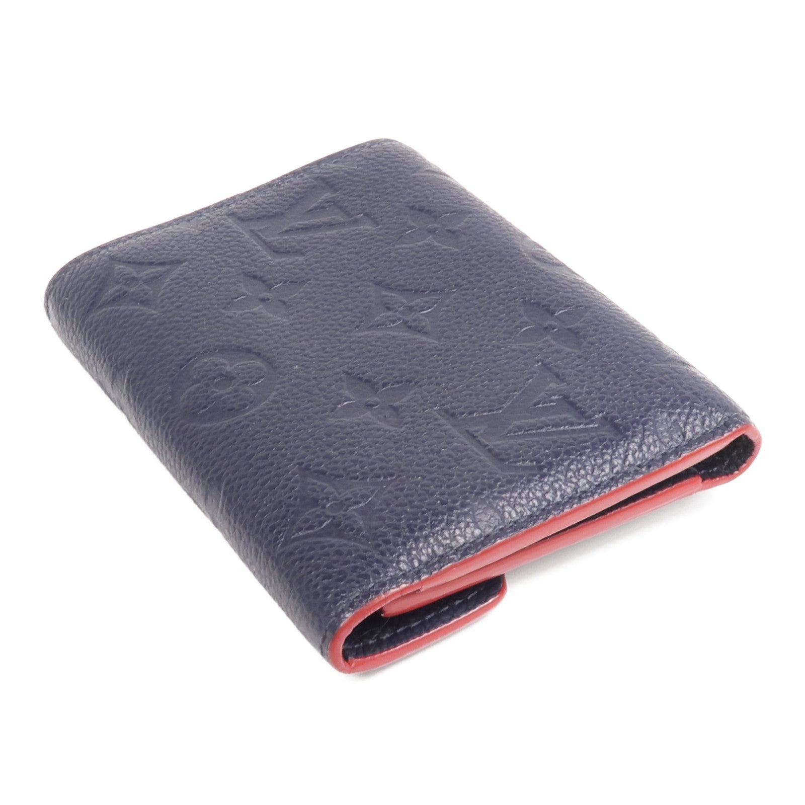 LOUIS VUITTON Monogram Empreinte Victorine金扣錢包