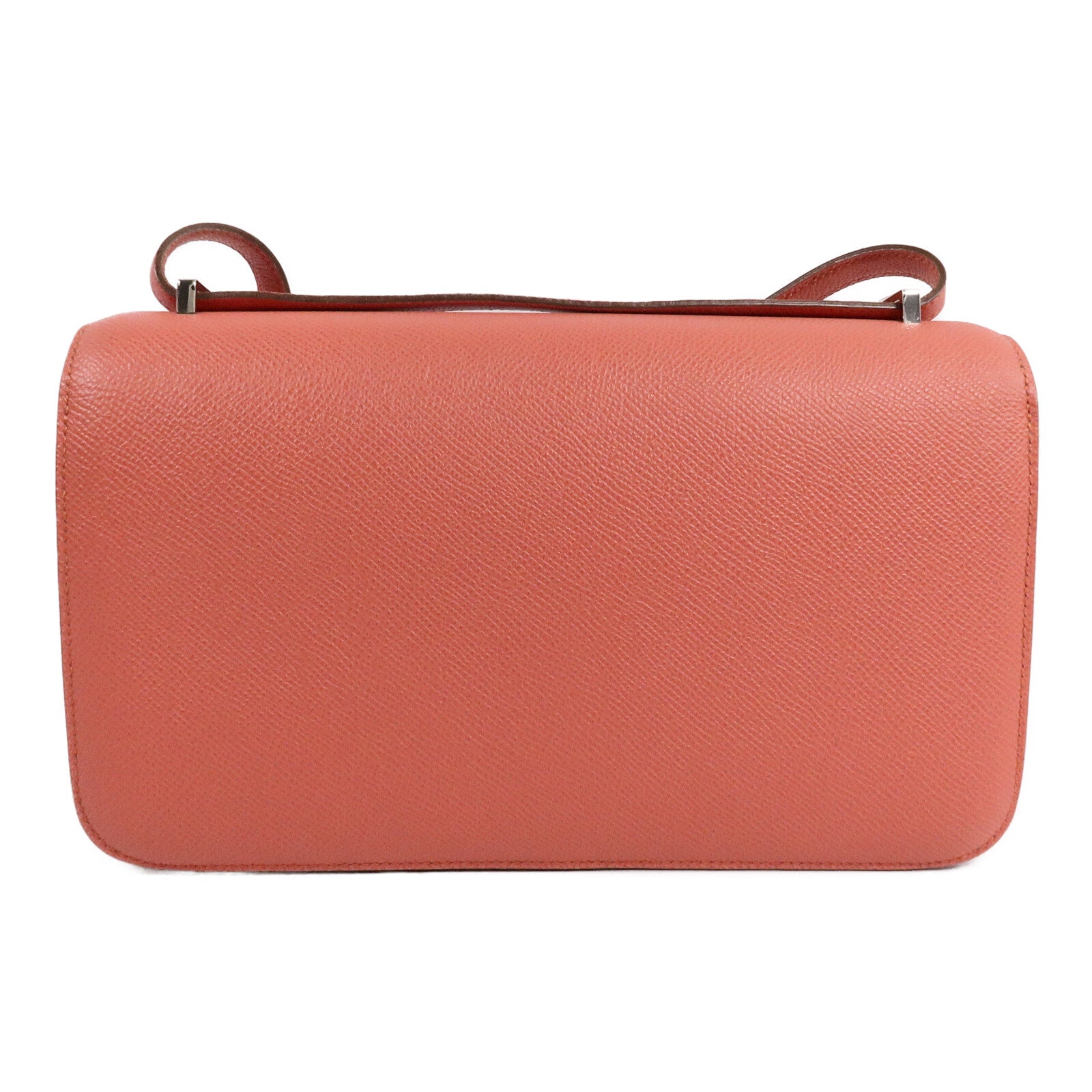 HERMES Epsom皮革Constance Elan肩背袋Crevette