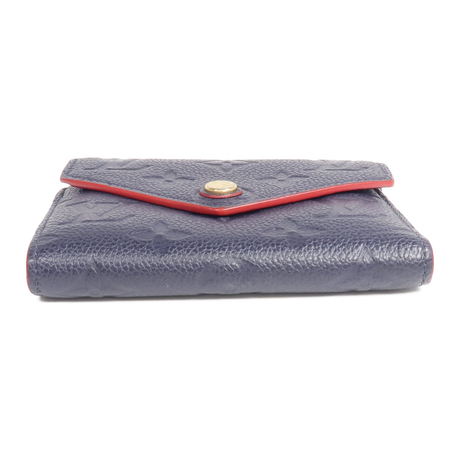 LOUIS VUITTON Monogram Empreinte Victorine金扣錢包