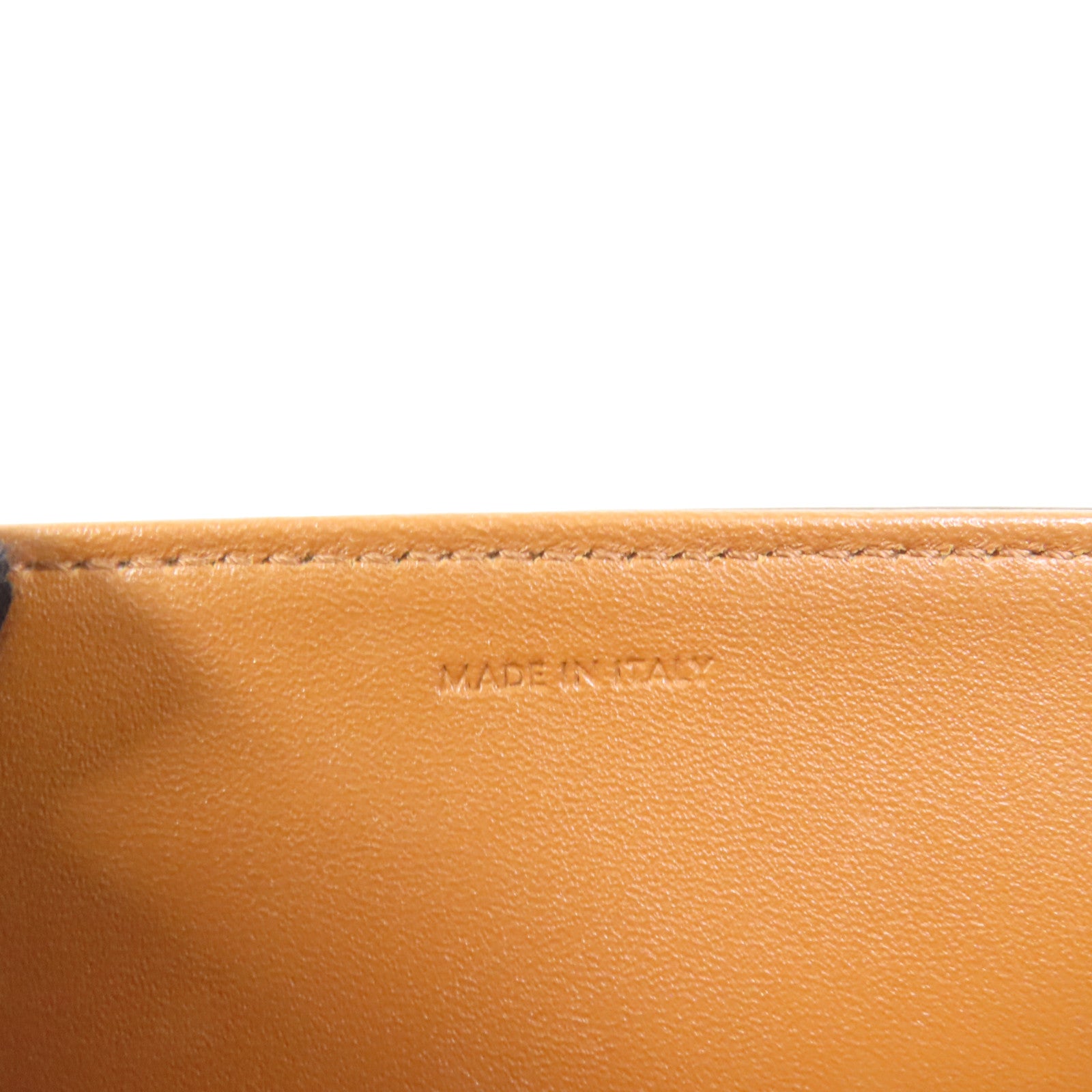 CELINE 塗層帆布/牛皮皮革Classique Triomphe Bag金扣肩背袋