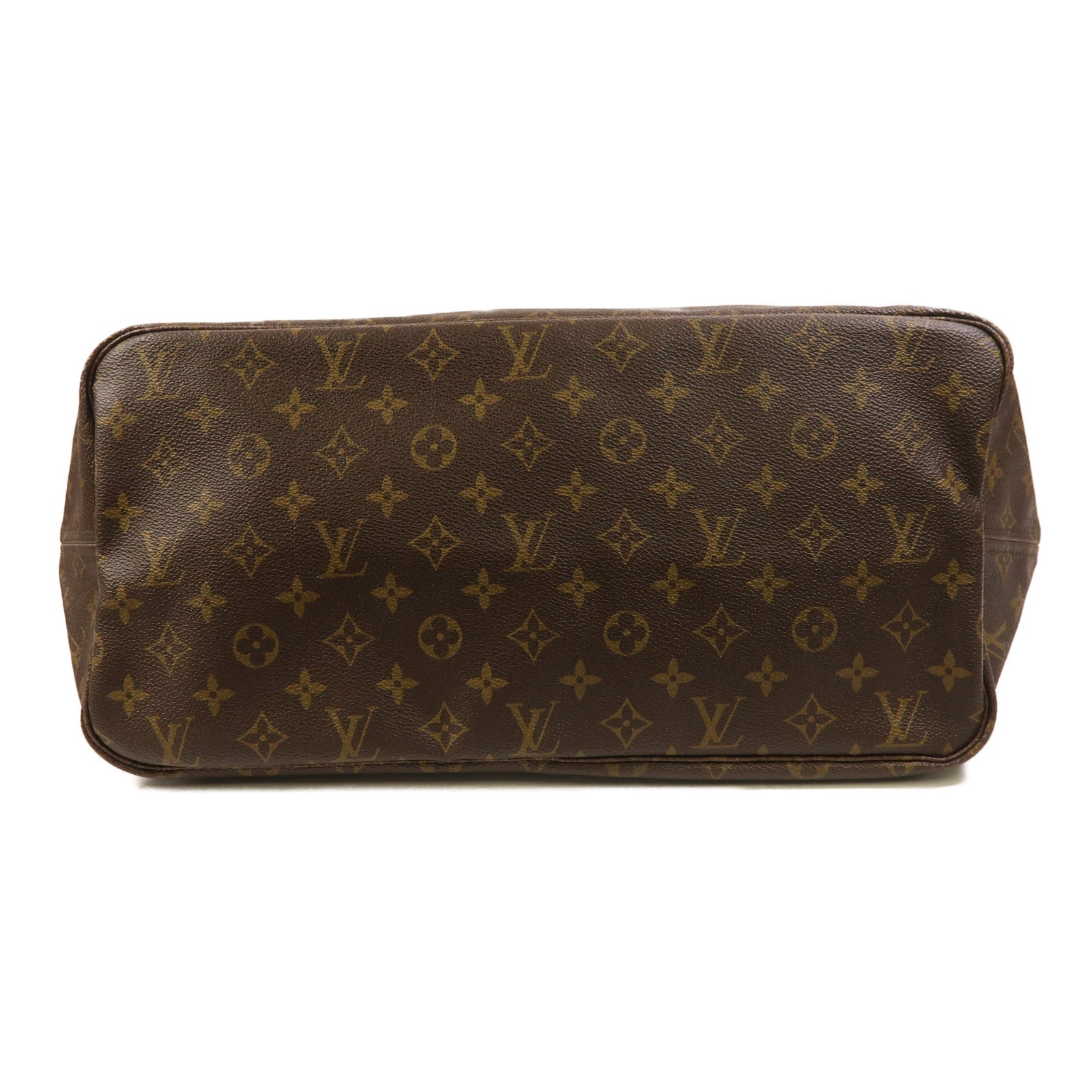 LOUIS VUITTON Monogram Neverfull GM金扣手挽袋