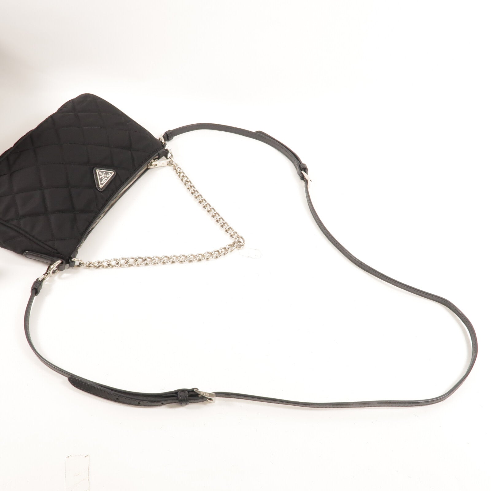 PRADA 尼龍Tessuto Impuntu手挽肩背兩用袋