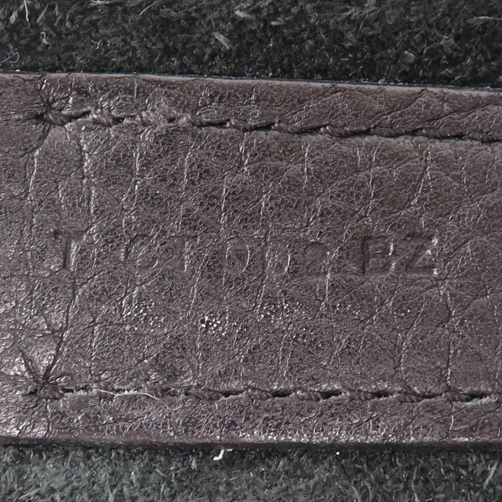 HERMES Clemence皮革Picotin TGM銀扣手挽袋Noir