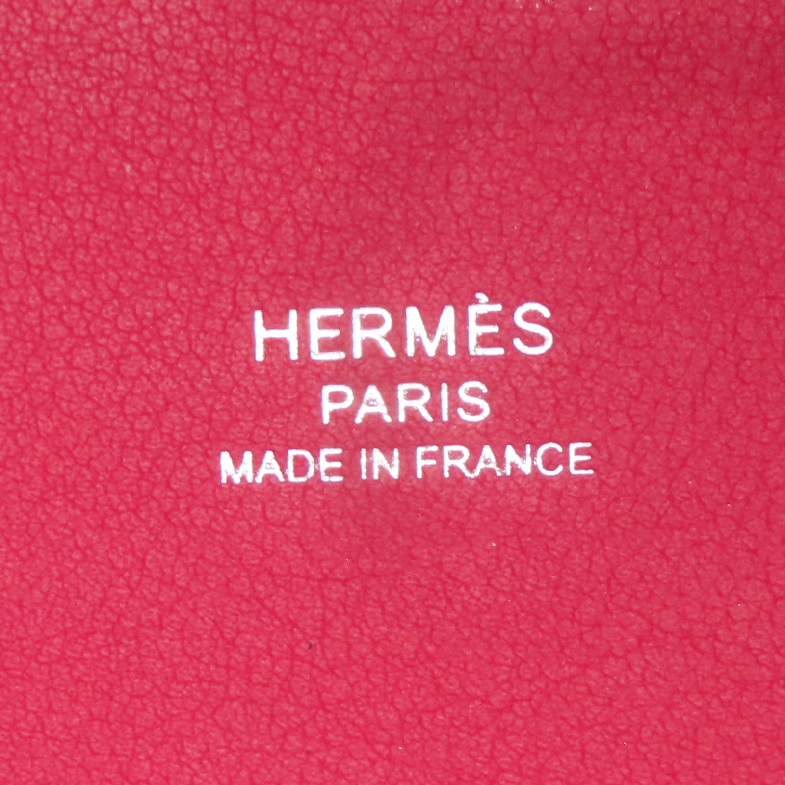 HERMES 帆布Cabas H En Biais 27手挽肩背兩用袋Rose Shocking