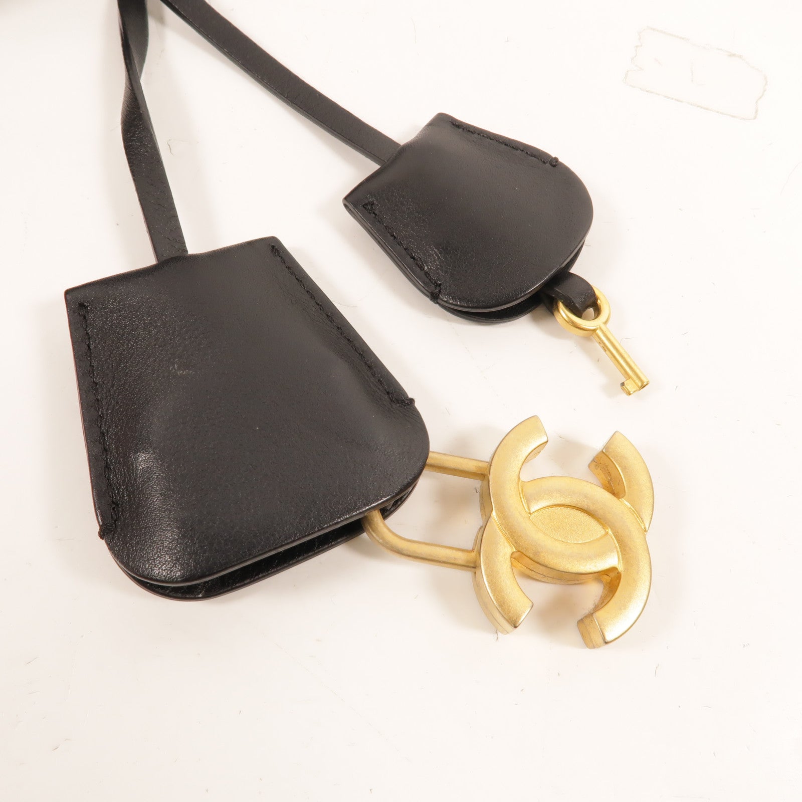 CHANEL 牛皮皮革Filigree Vanity Case手挽肩背兩用袋