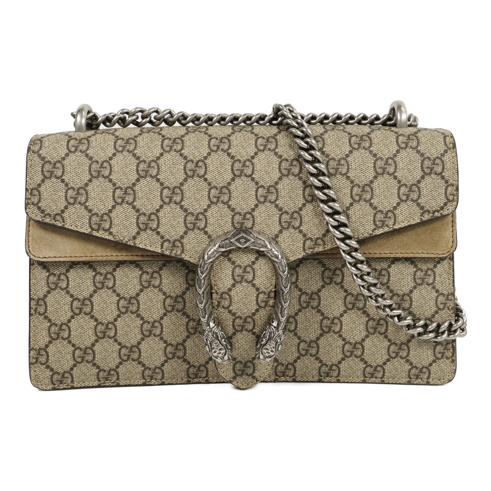 GUCCI 塗層帆布Dionysus肩背袋